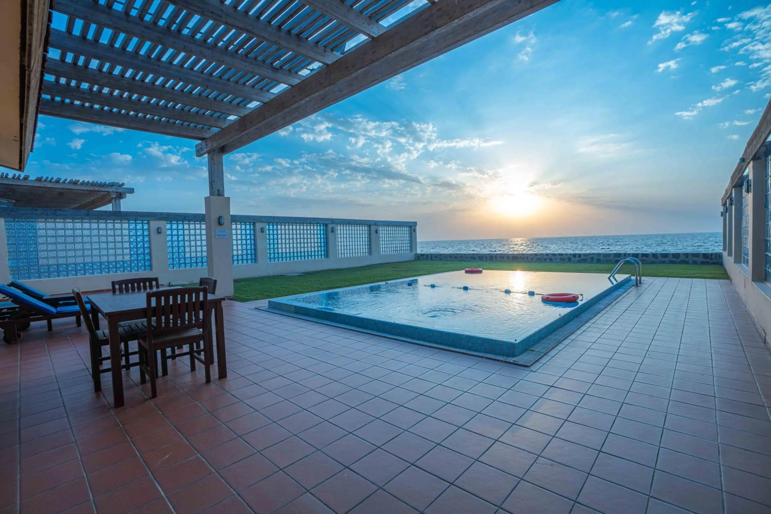 Patio in Al Nawras Island Resort