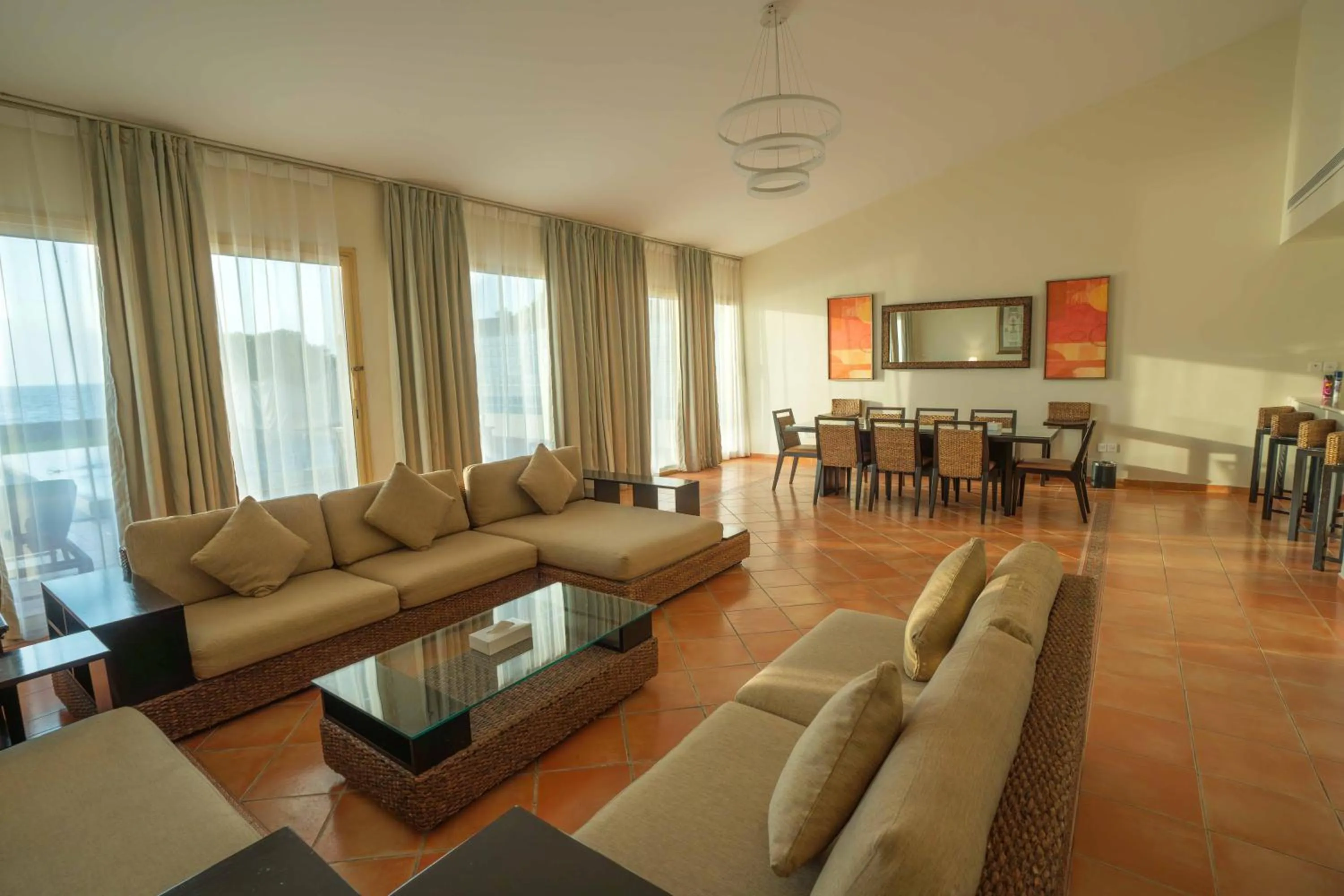 Living room in Al Nawras Island Resort