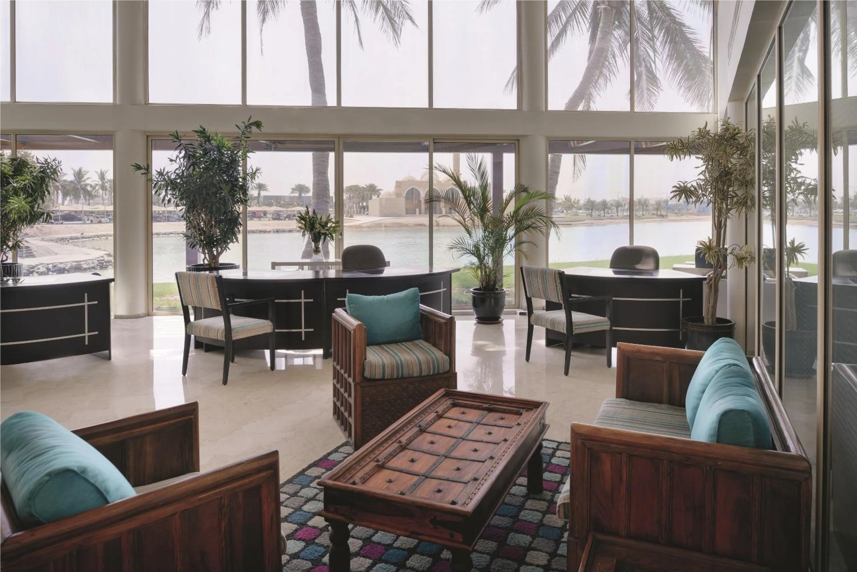Lobby or reception in Al Nawras Island Resort