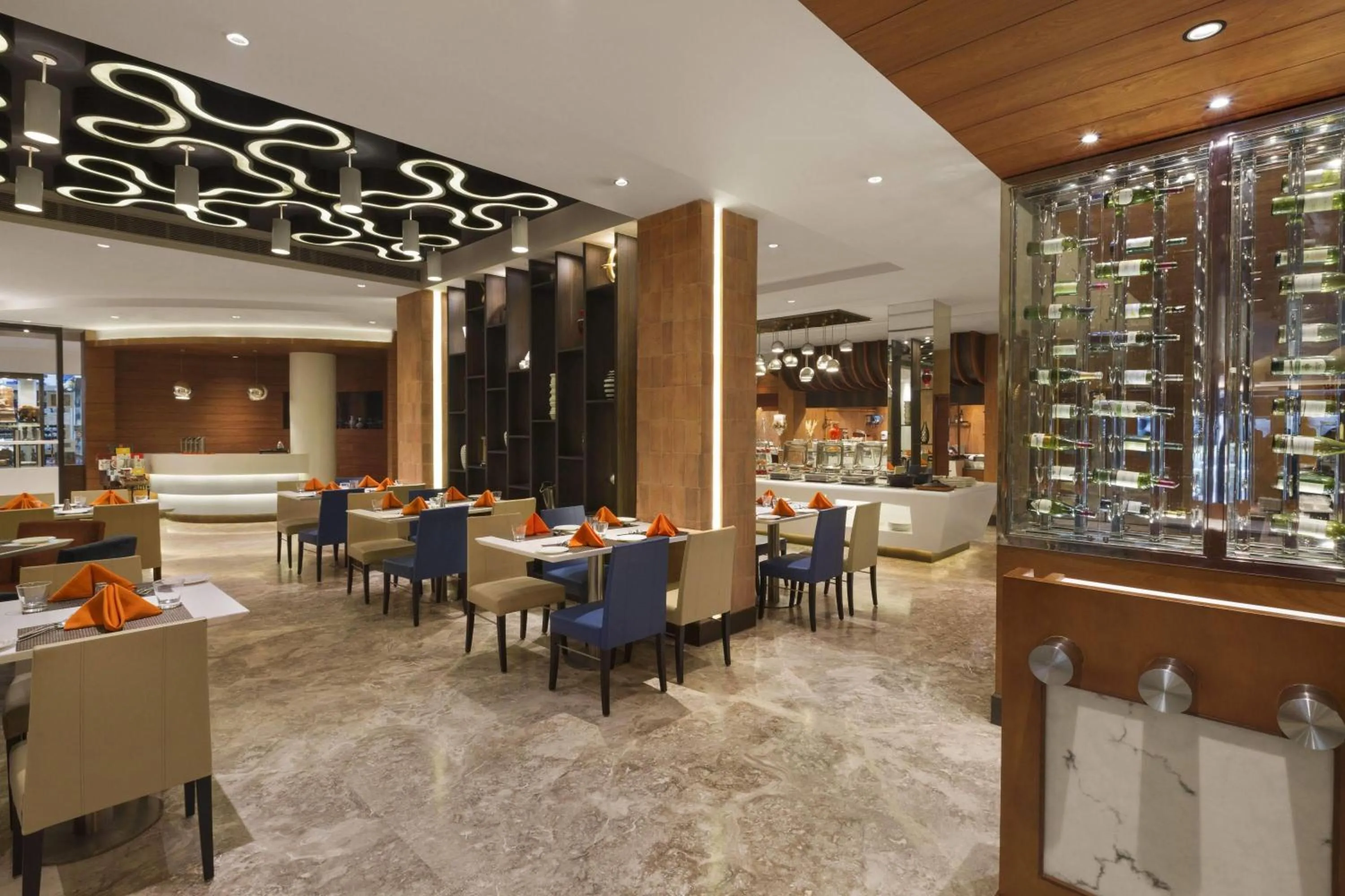 Restaurant/places to eat in Ramada Plaza by Wyndham JHV Varanasi
