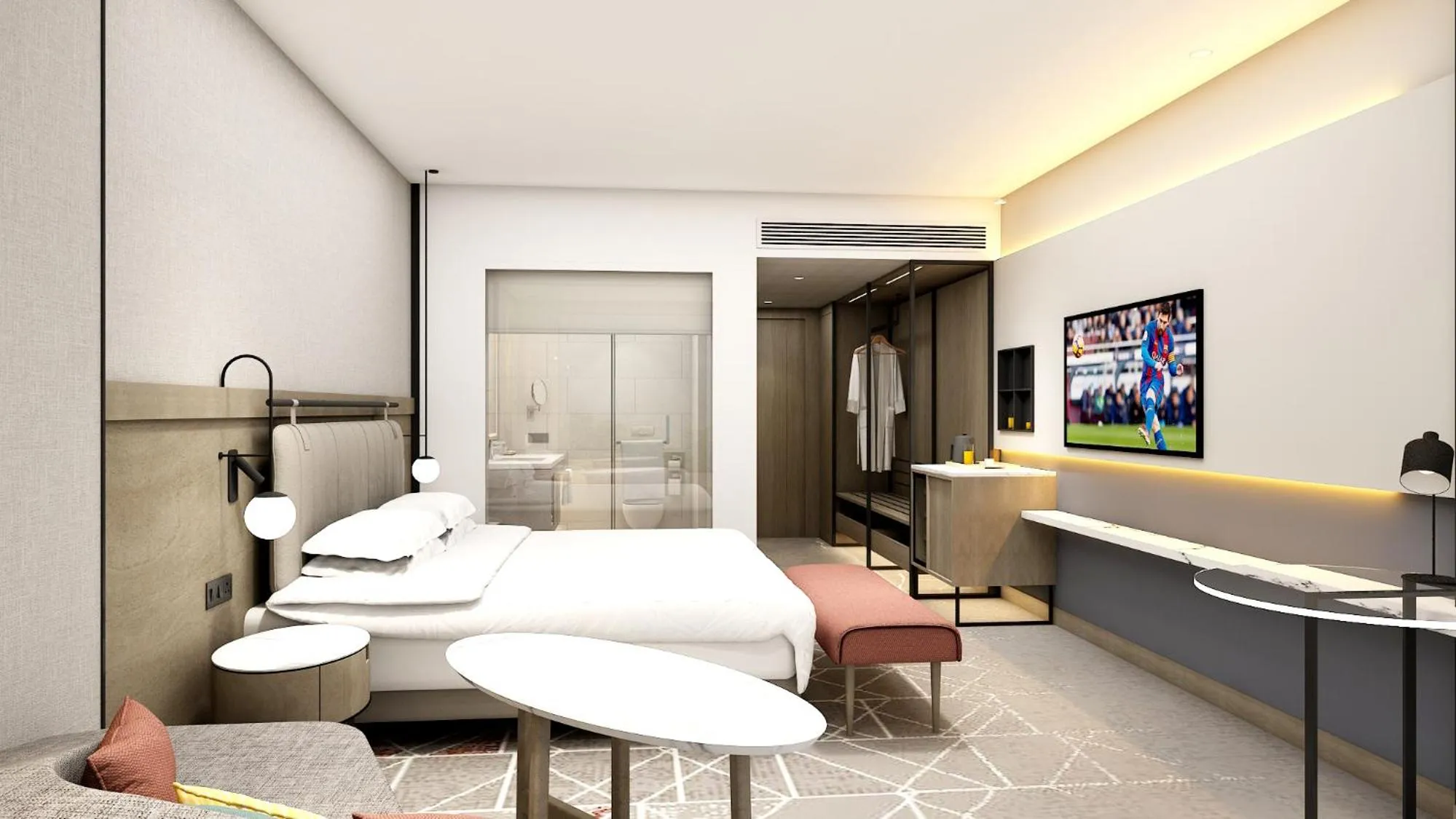 Bedroom in Ramada Plaza by Wyndham JHV Varanasi