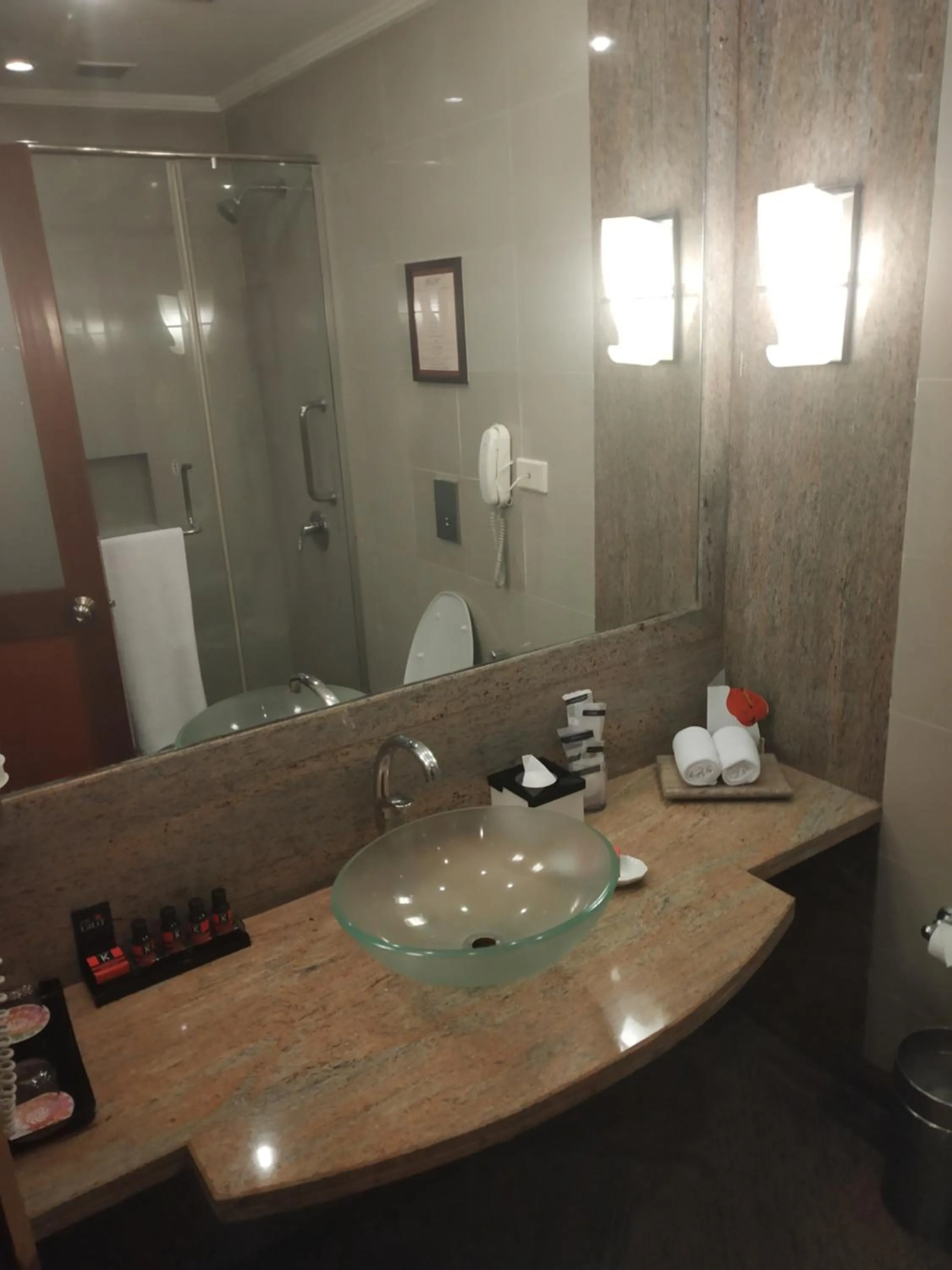 Bathroom in The Lalit Ashok