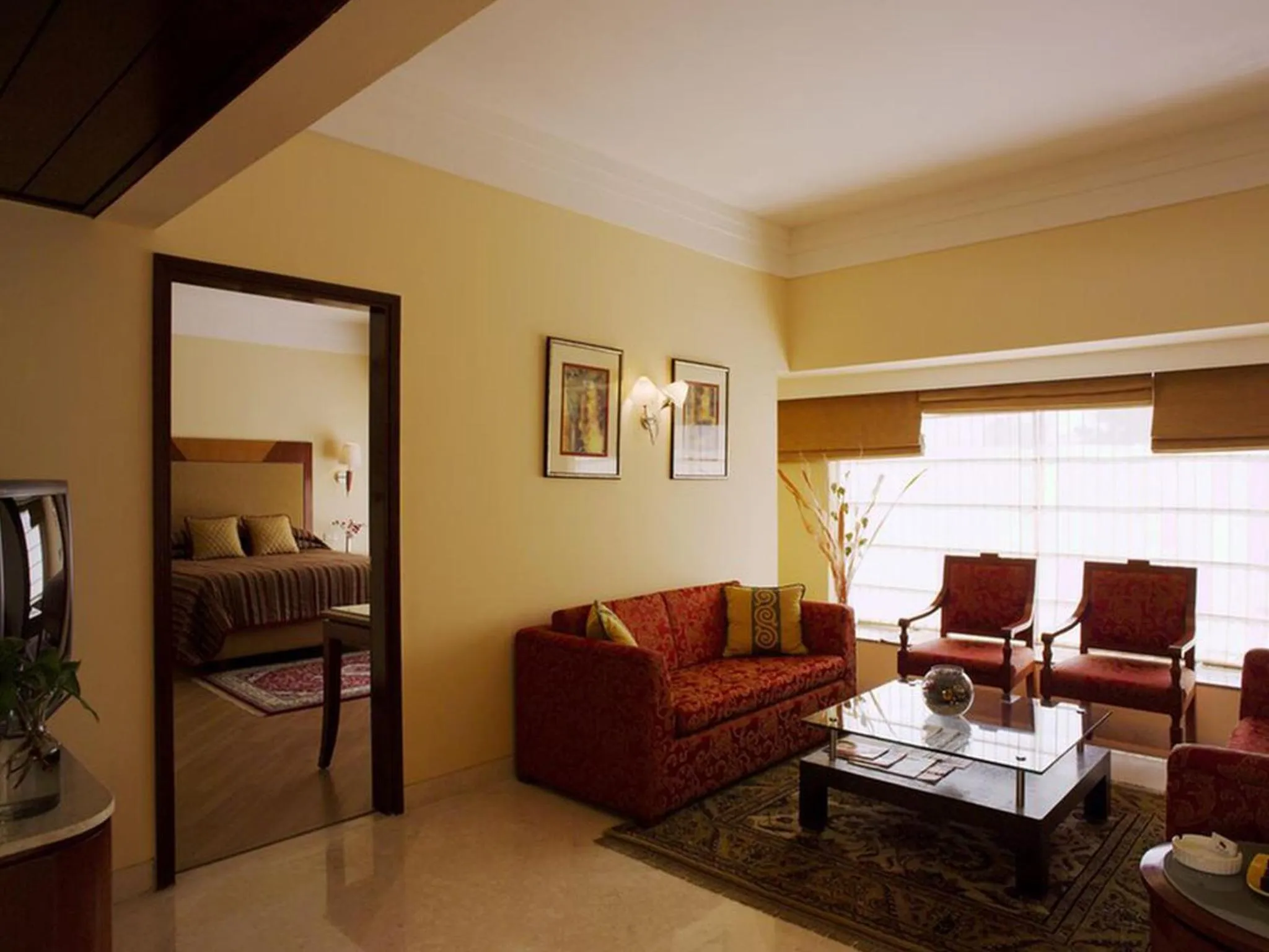 Photo of the whole room in The Lalit Ashok