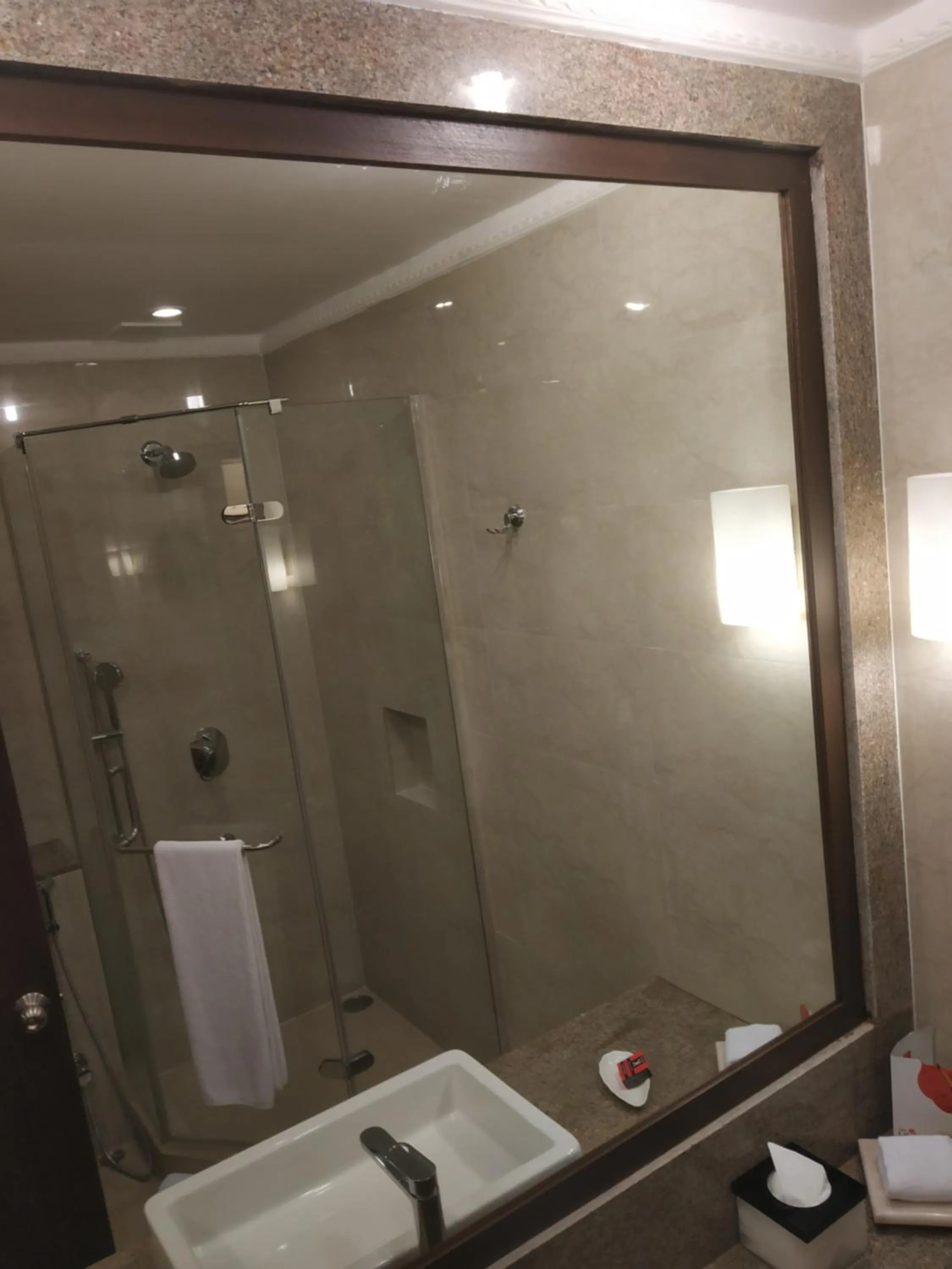 Bathroom in The Lalit Ashok