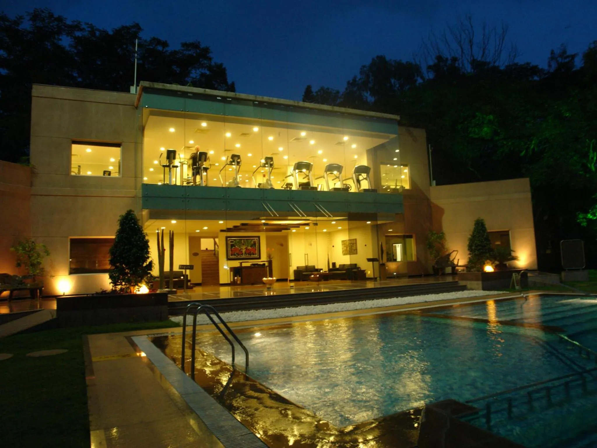 Swimming pool in The Lalit Ashok