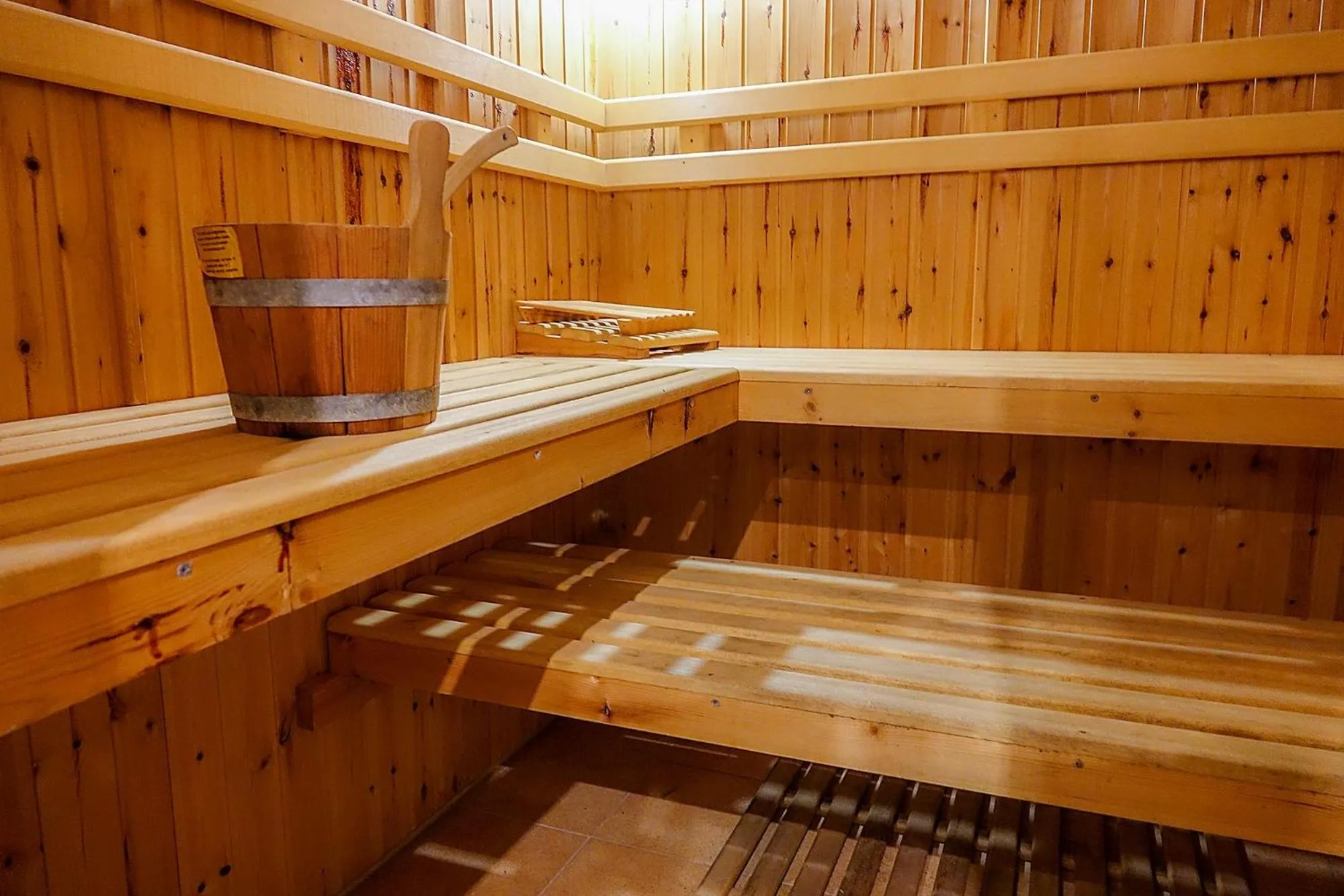 Sauna in Sariza Spring Hotel
