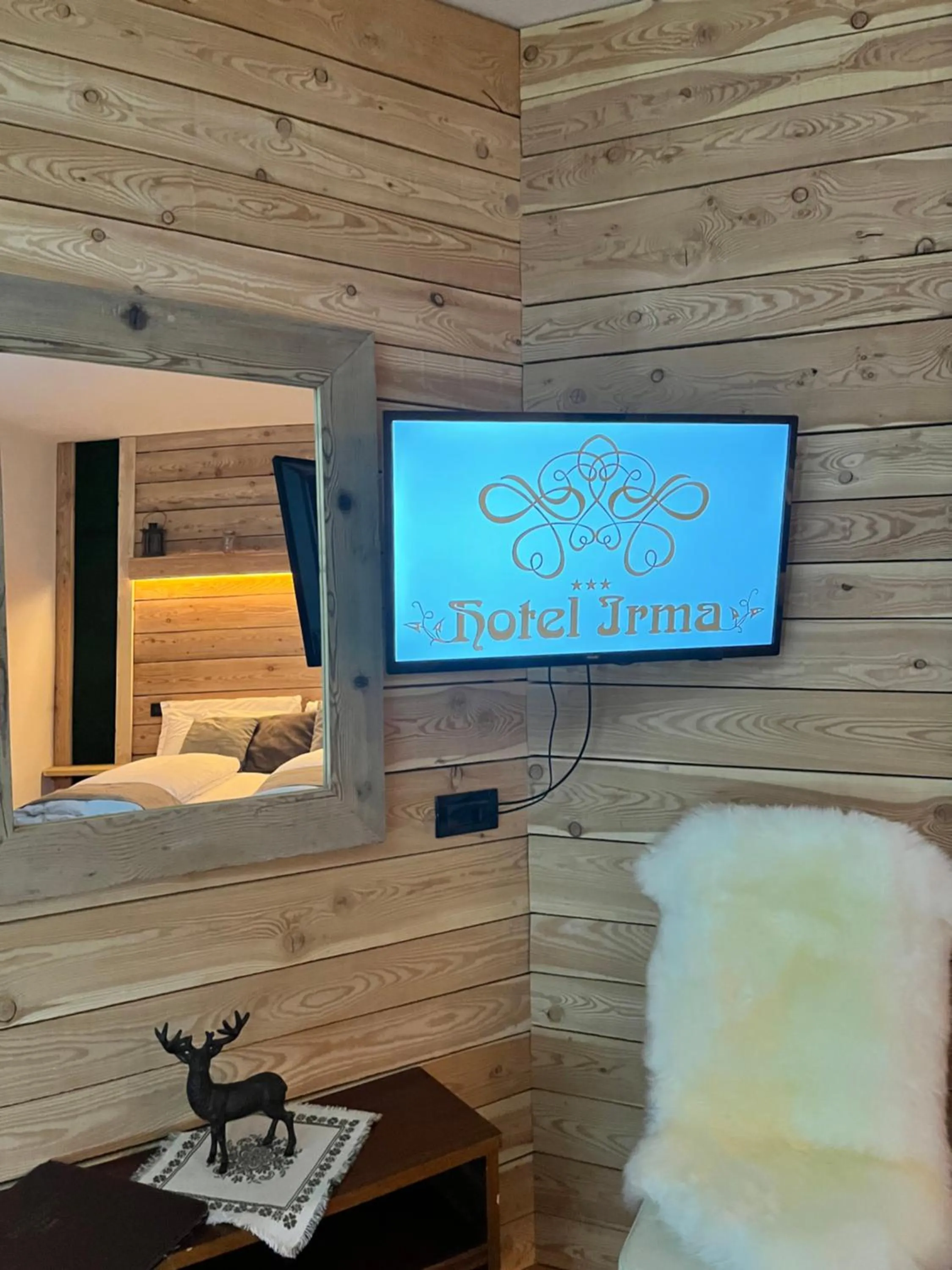 Photo of the whole room, Bed in Hotel Irma