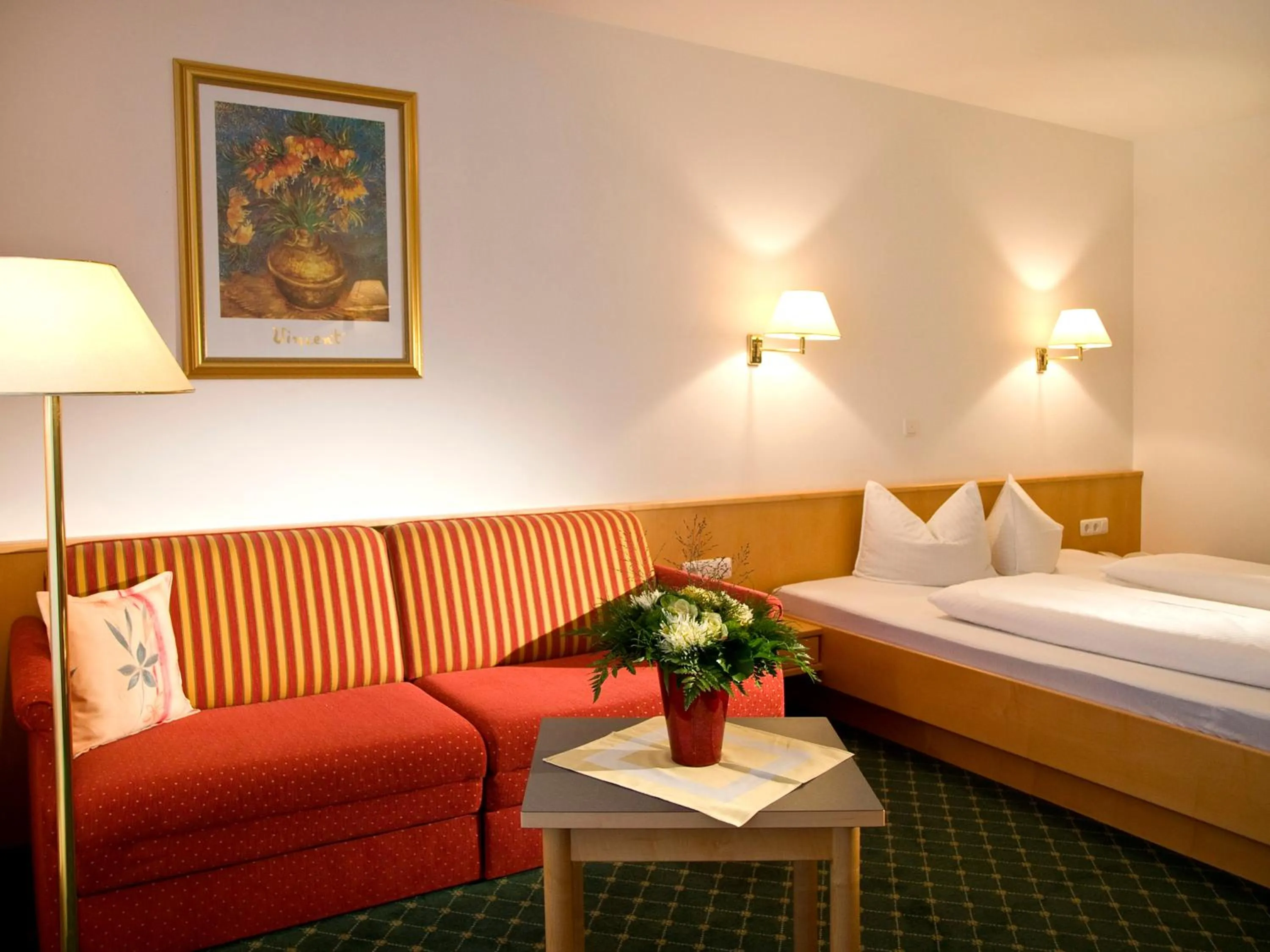 Photo of the whole room, Bed in Hotel Auderer