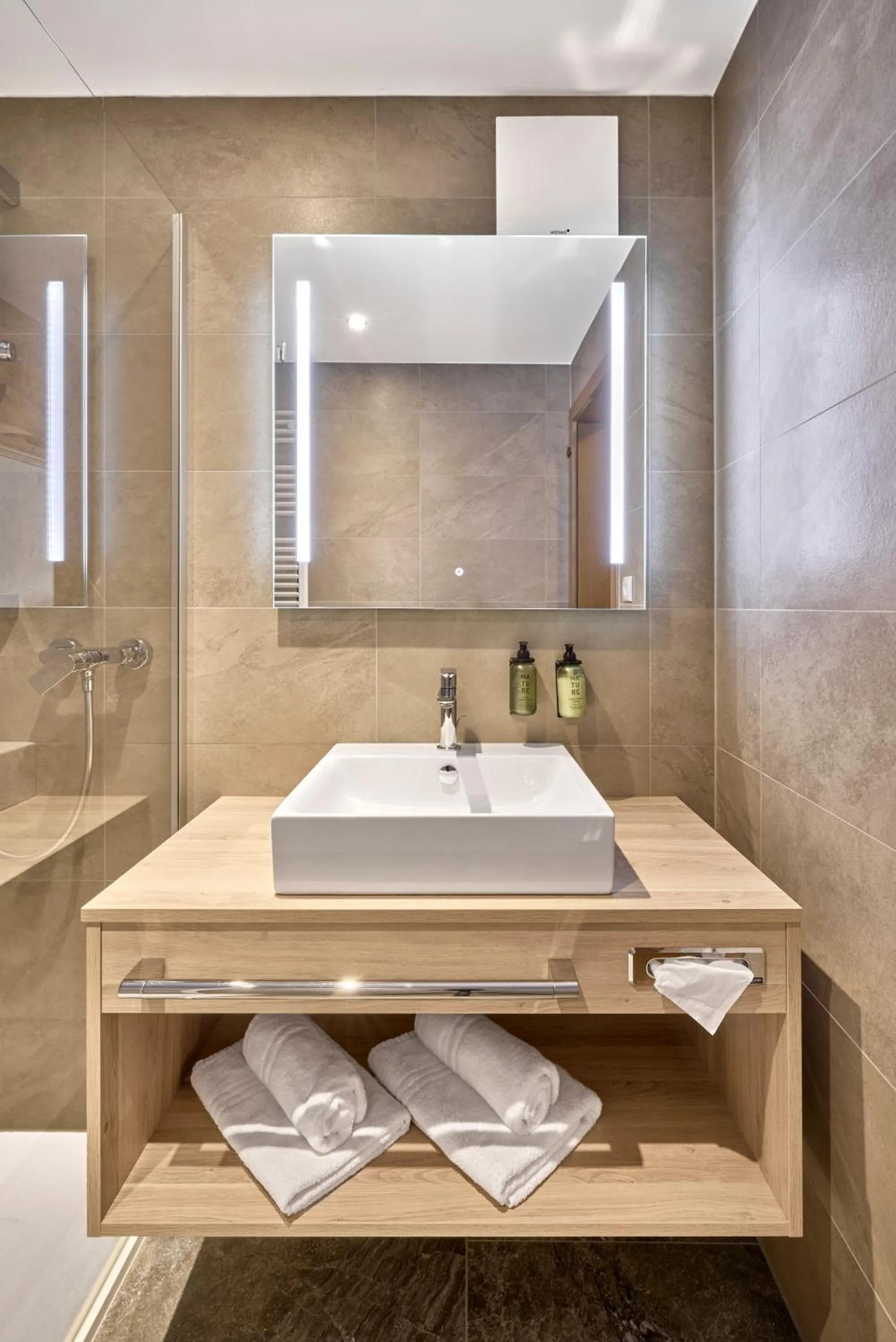 Bathroom in Hotel Auderer