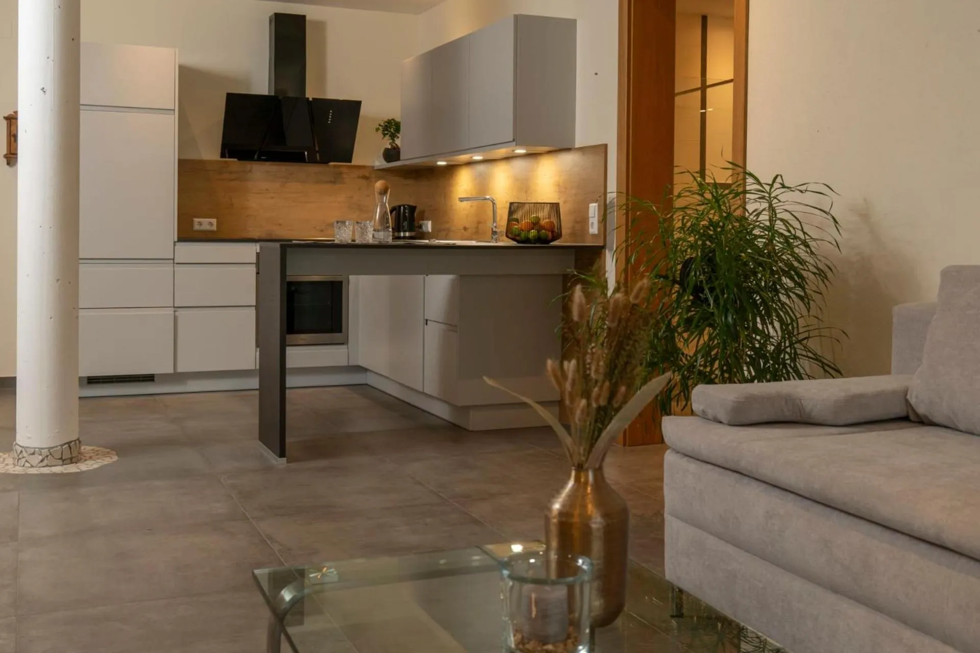 Kitchen or kitchenette in Natur & Familienhotel Der Stieglerhof