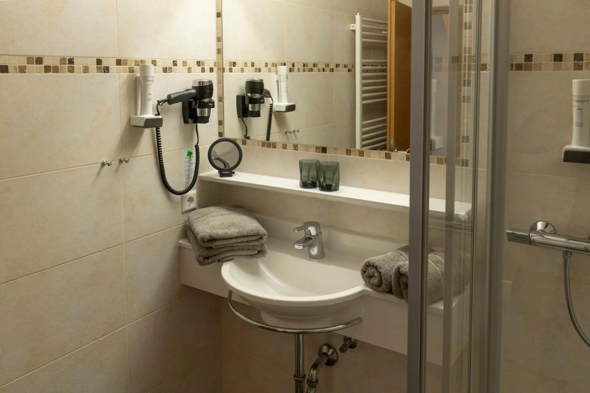 Bathroom in Natur & Familienhotel Der Stieglerhof