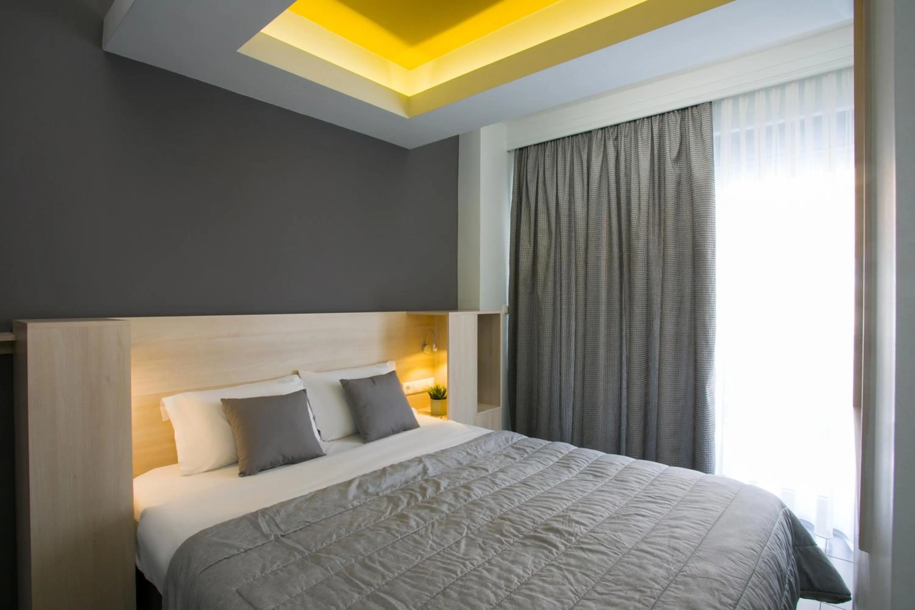 Bed in Polis Apartments