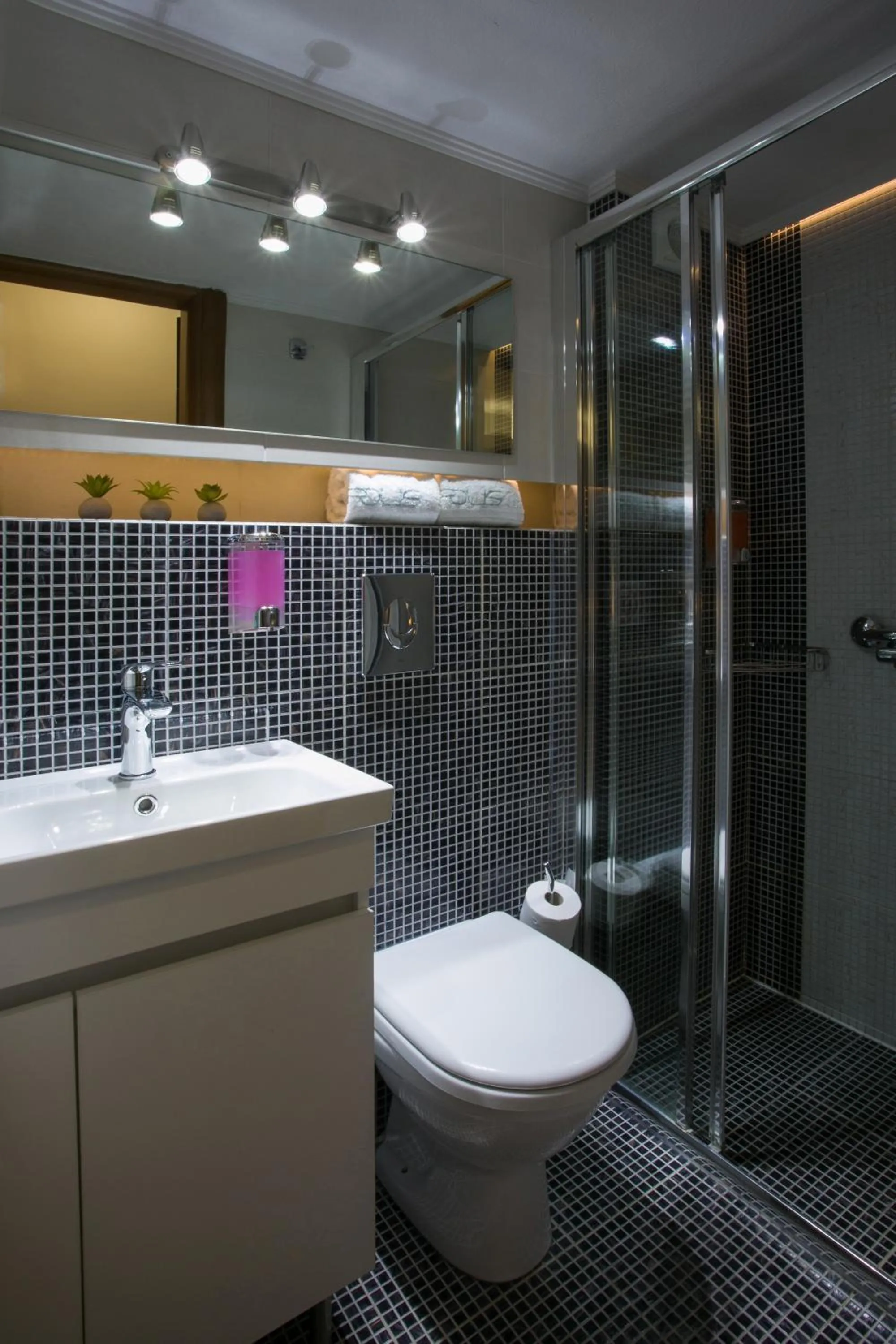 Shower in Polis Apartments