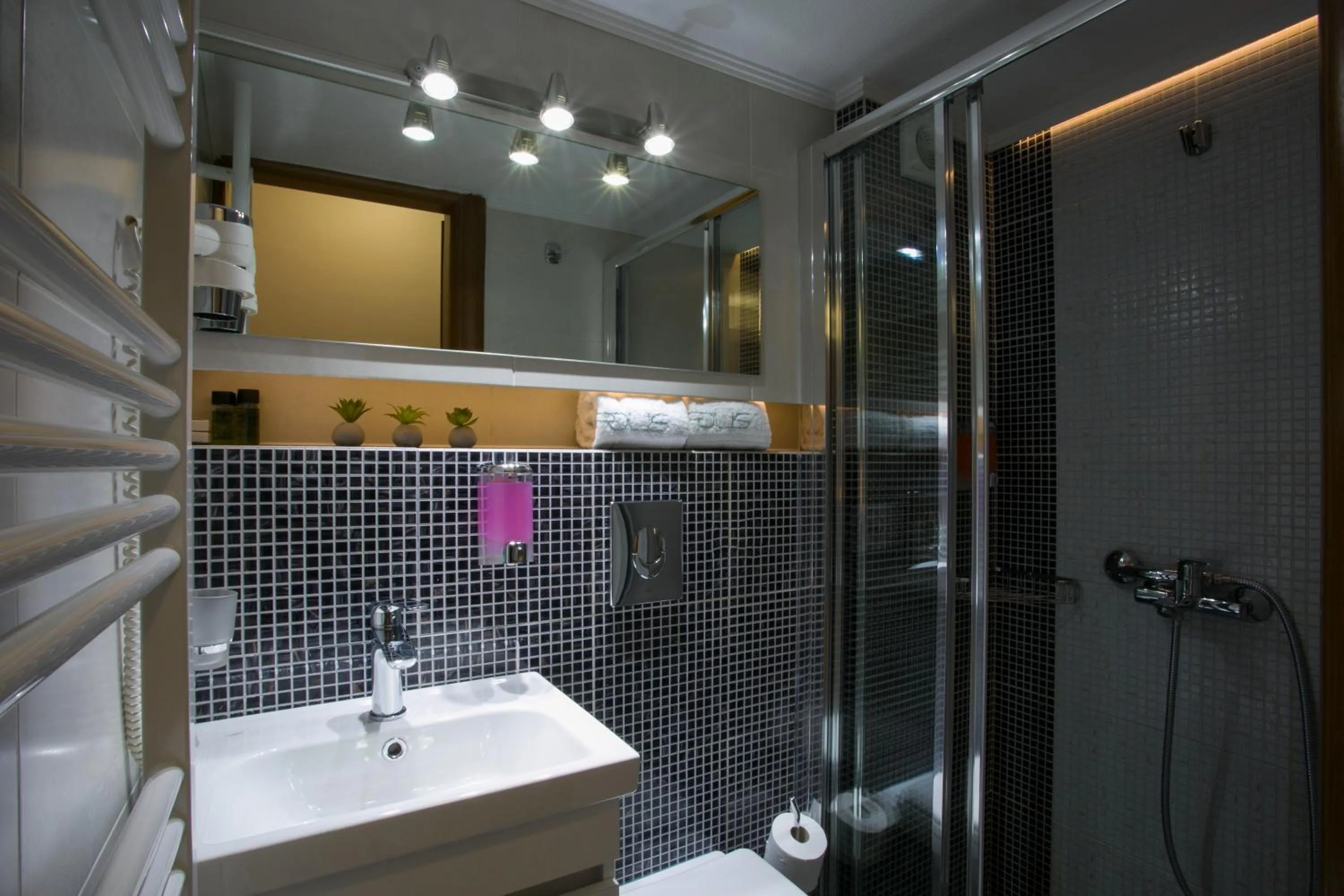 Shower in Polis Apartments