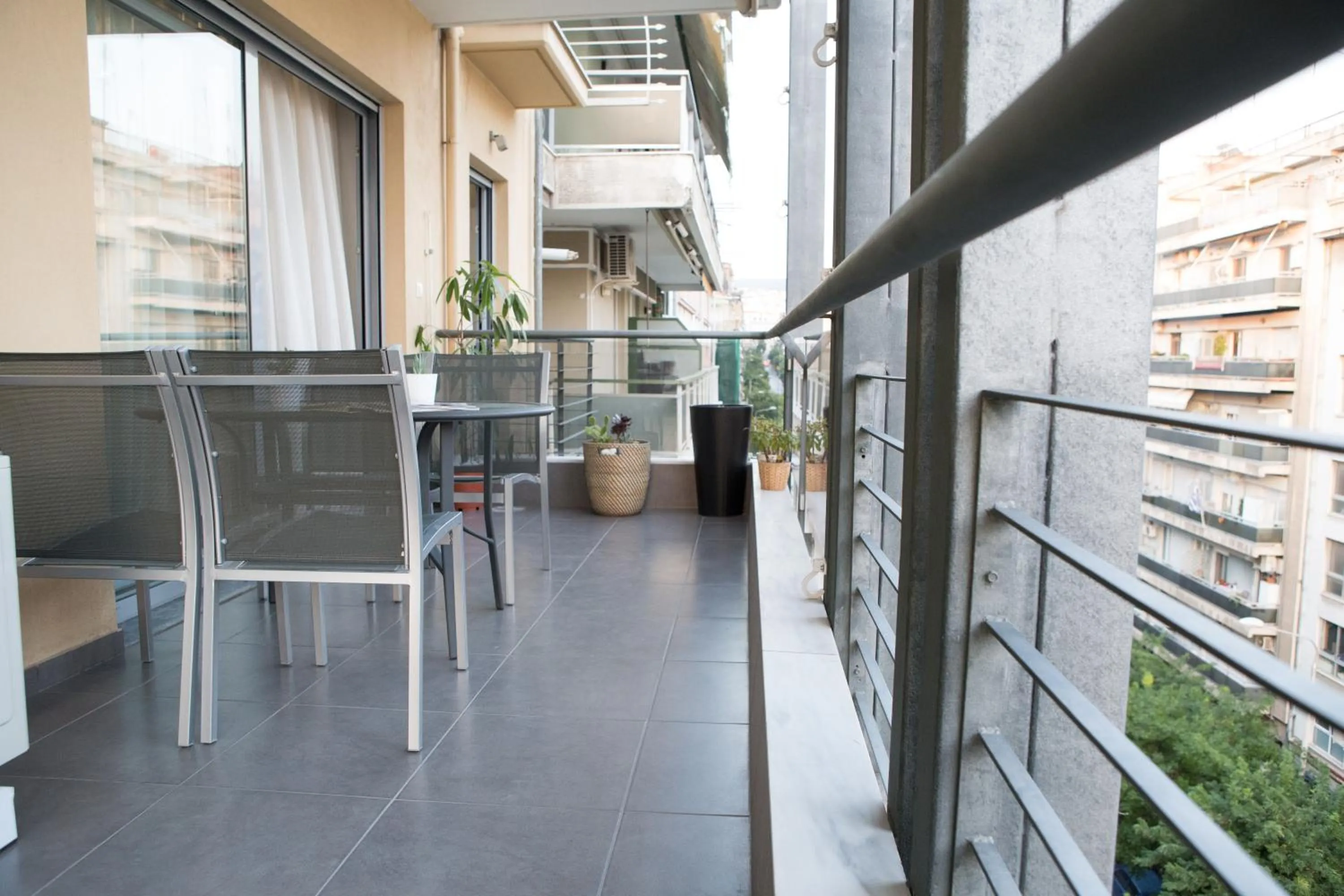 People in Polis Apartments