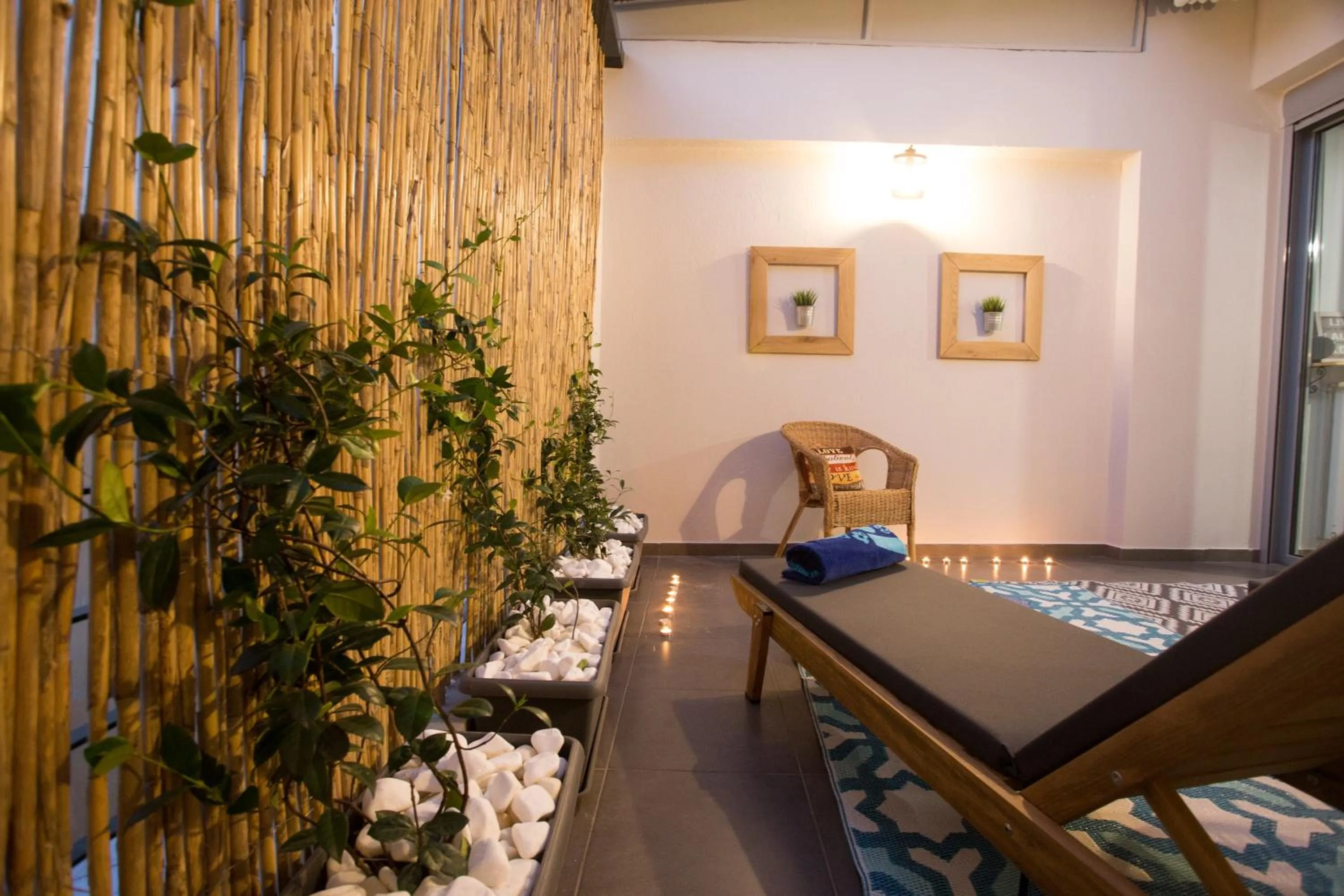 People in Polis Apartments