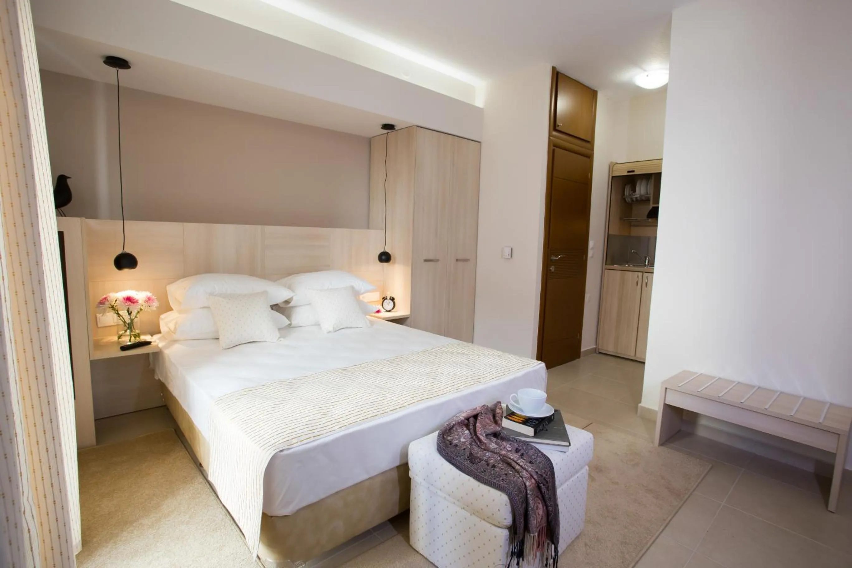 Bed in Polis Apartments