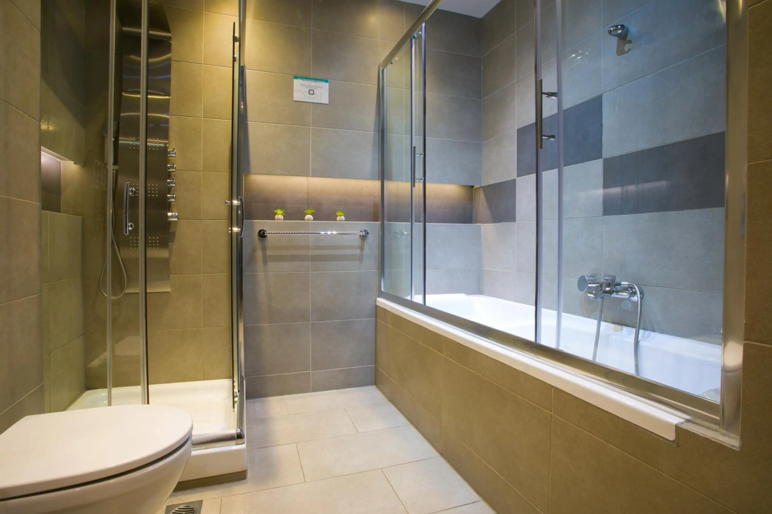 Shower in Polis Apartments