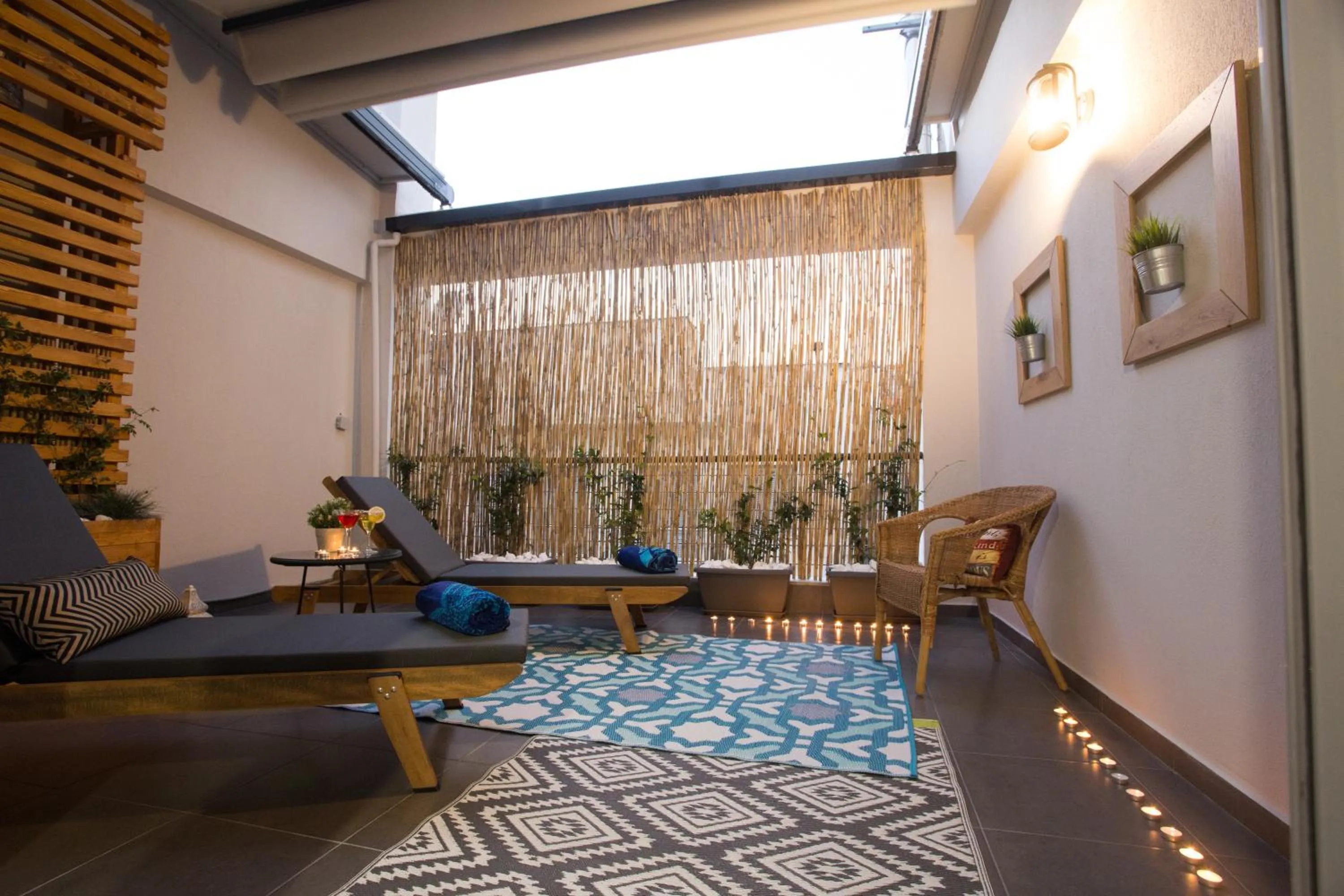 People in Polis Apartments