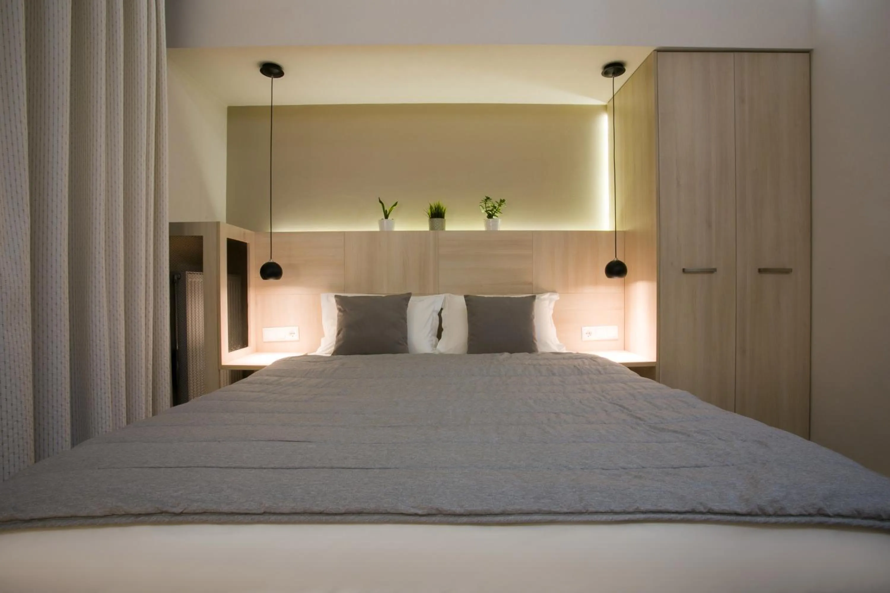Bed in Polis Apartments