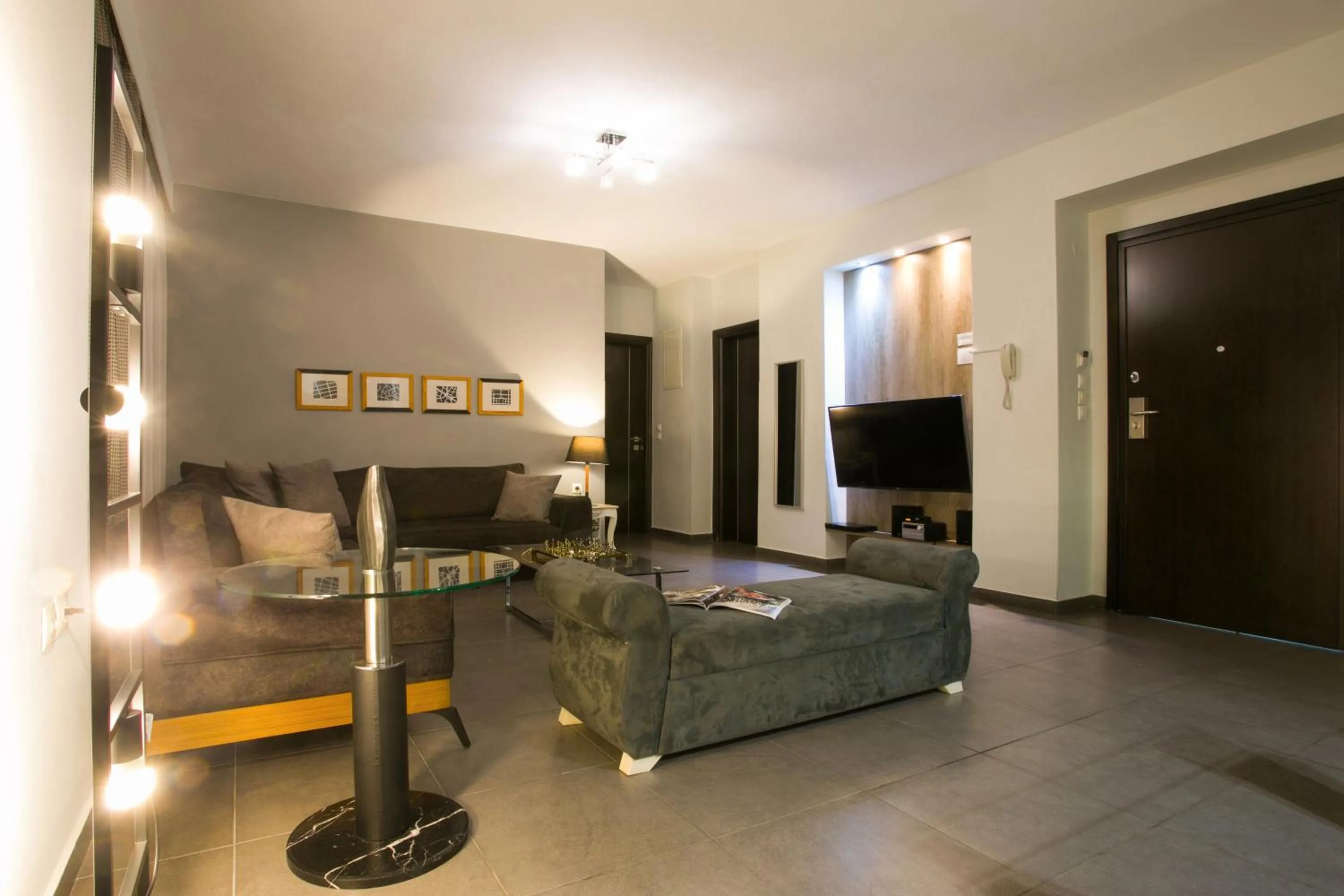 Living room in Polis Apartments