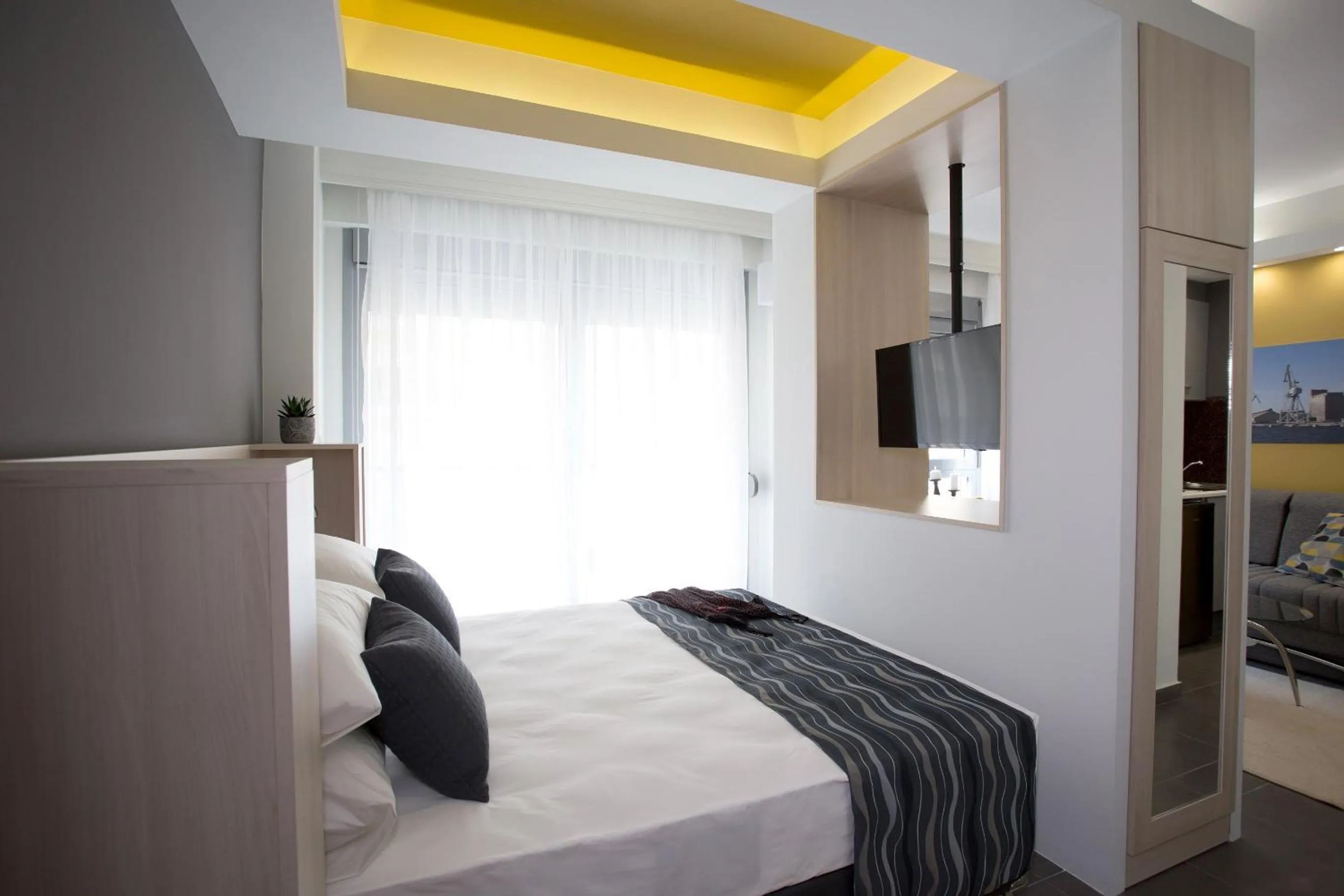 Bed in Polis Apartments