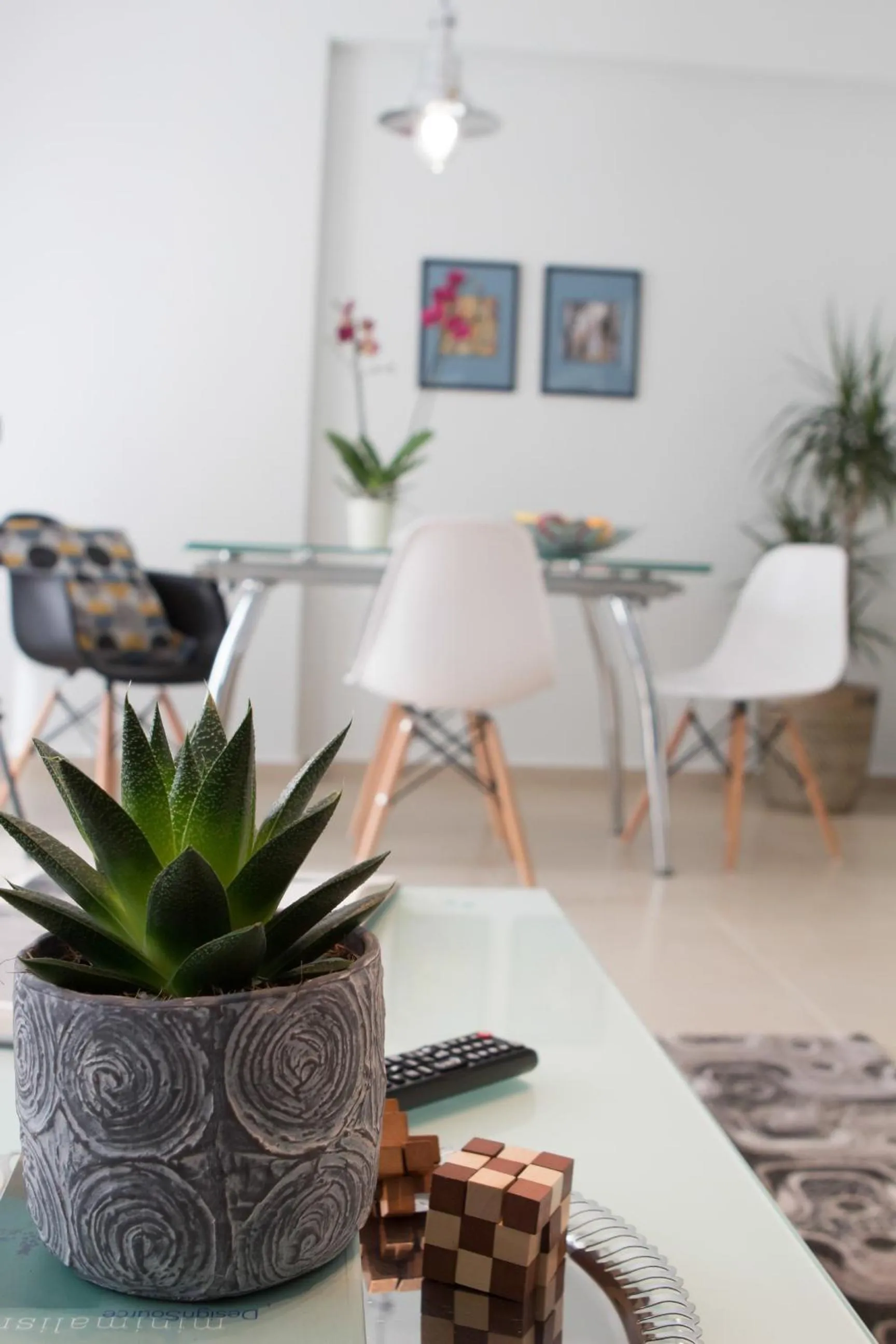 Seating area in Polis Apartments