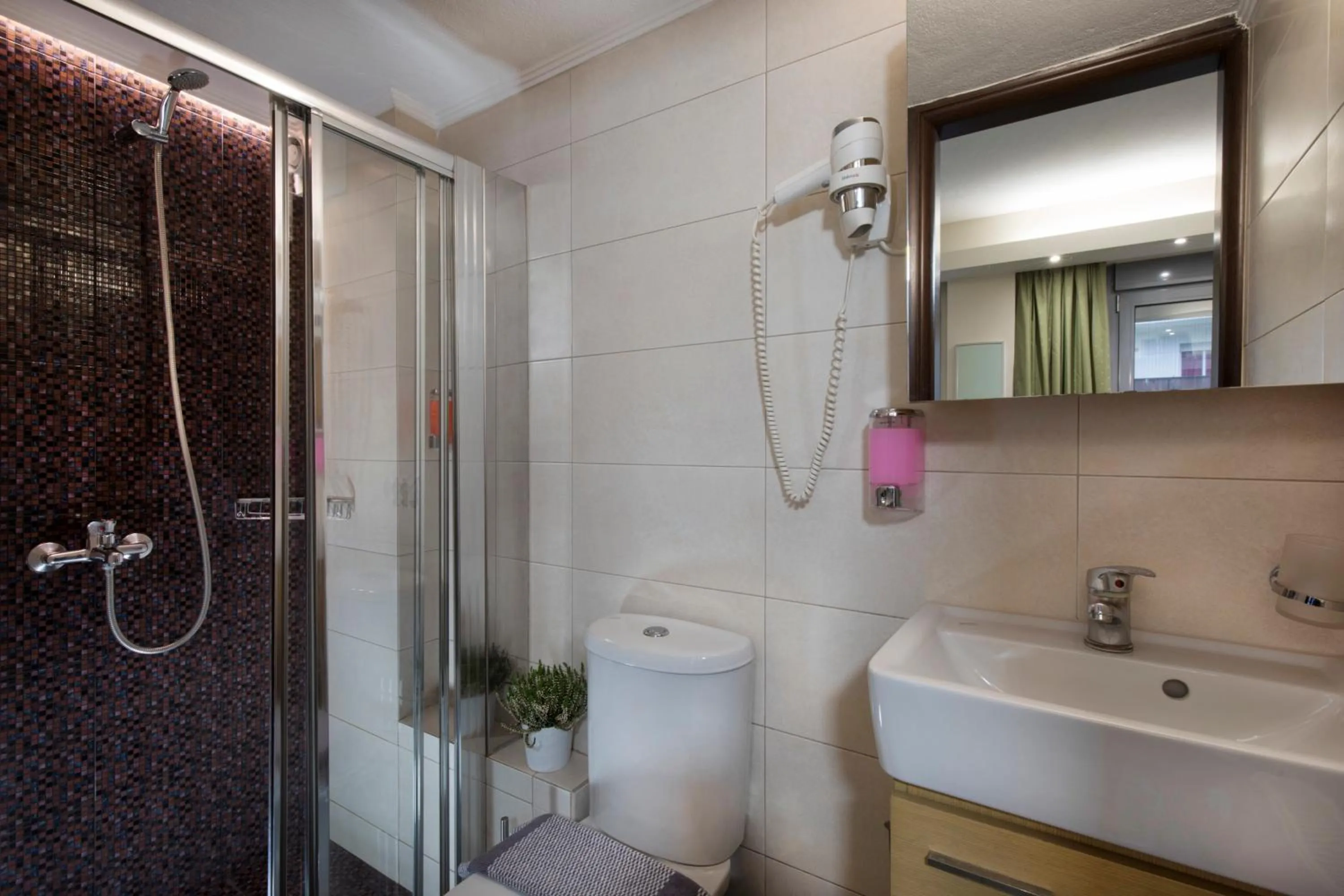 Shower in Polis Apartments