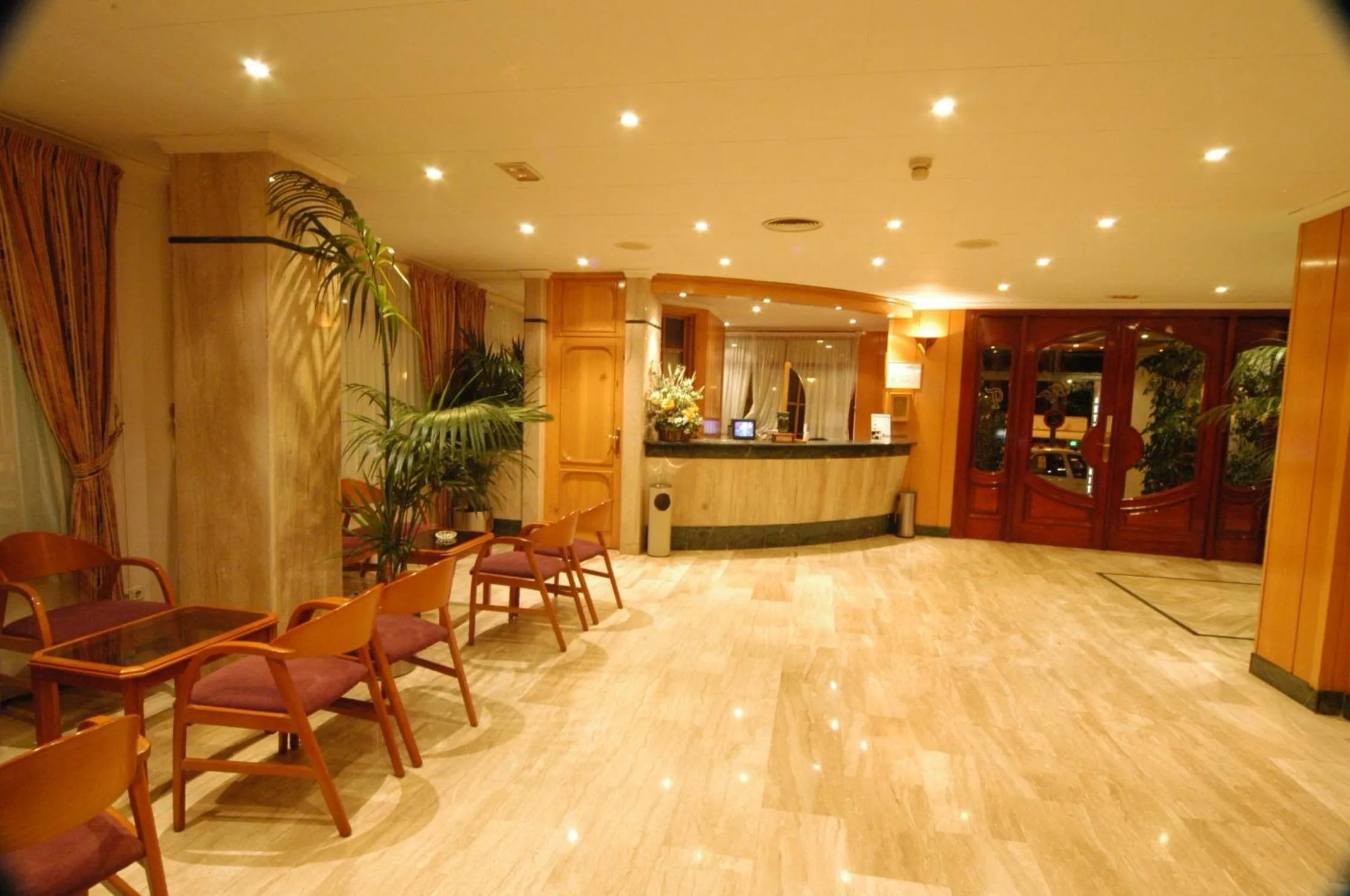 Lobby or reception in Hotel Tanit