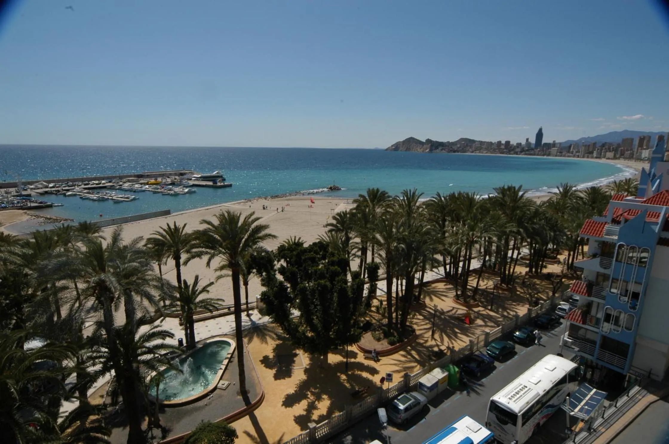 Bird's eye view in Hotel Tanit