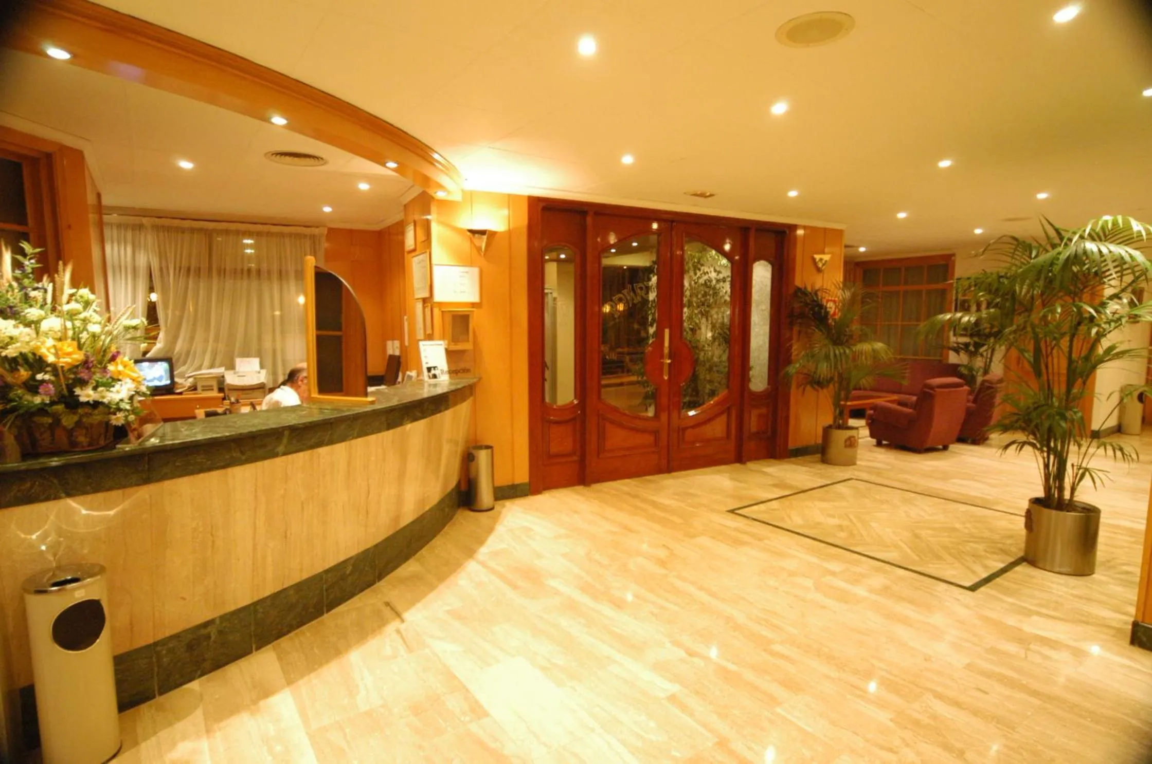 Lobby or reception in Hotel Tanit