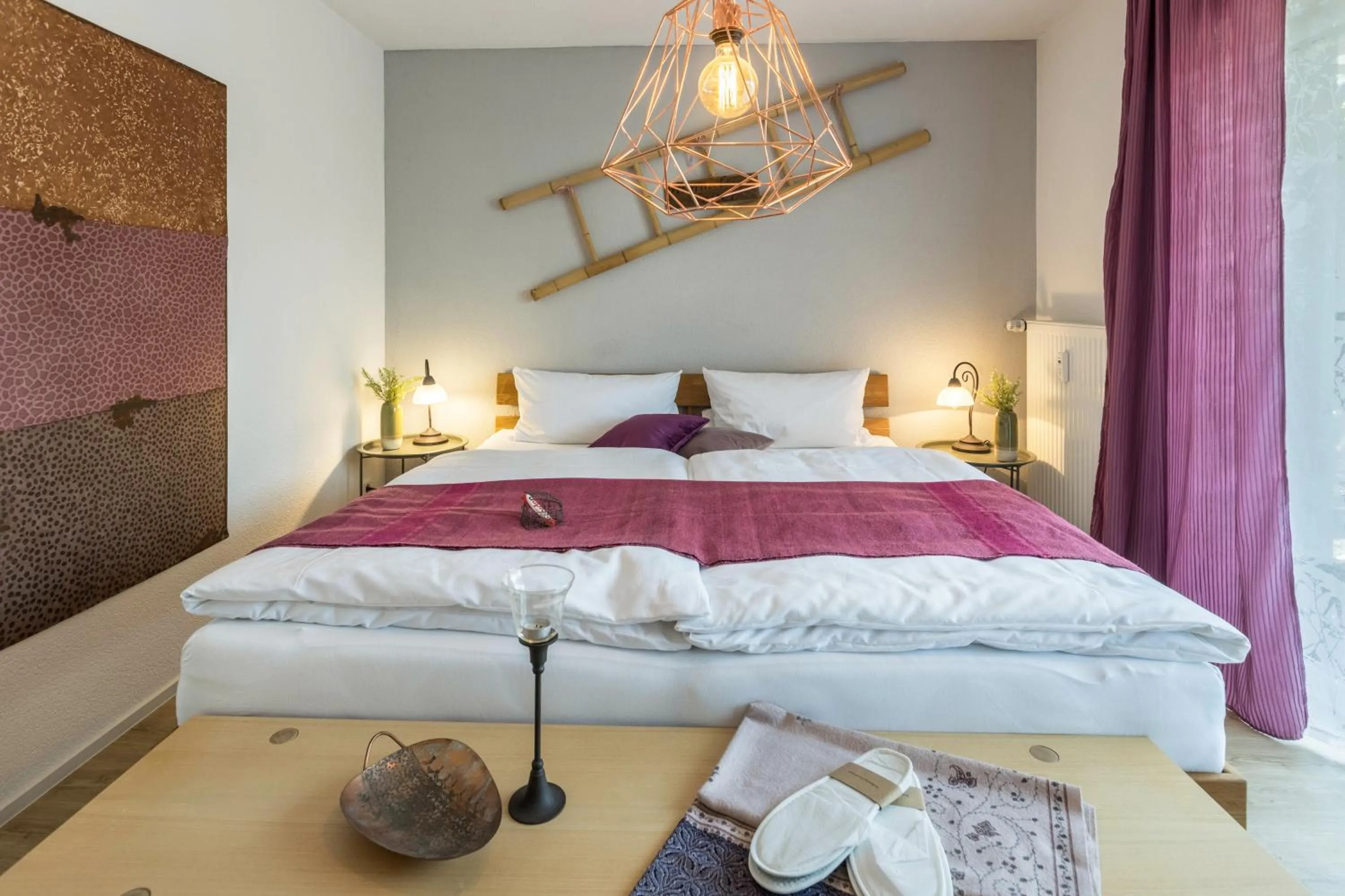 Living room, Bed in Haus Auryn