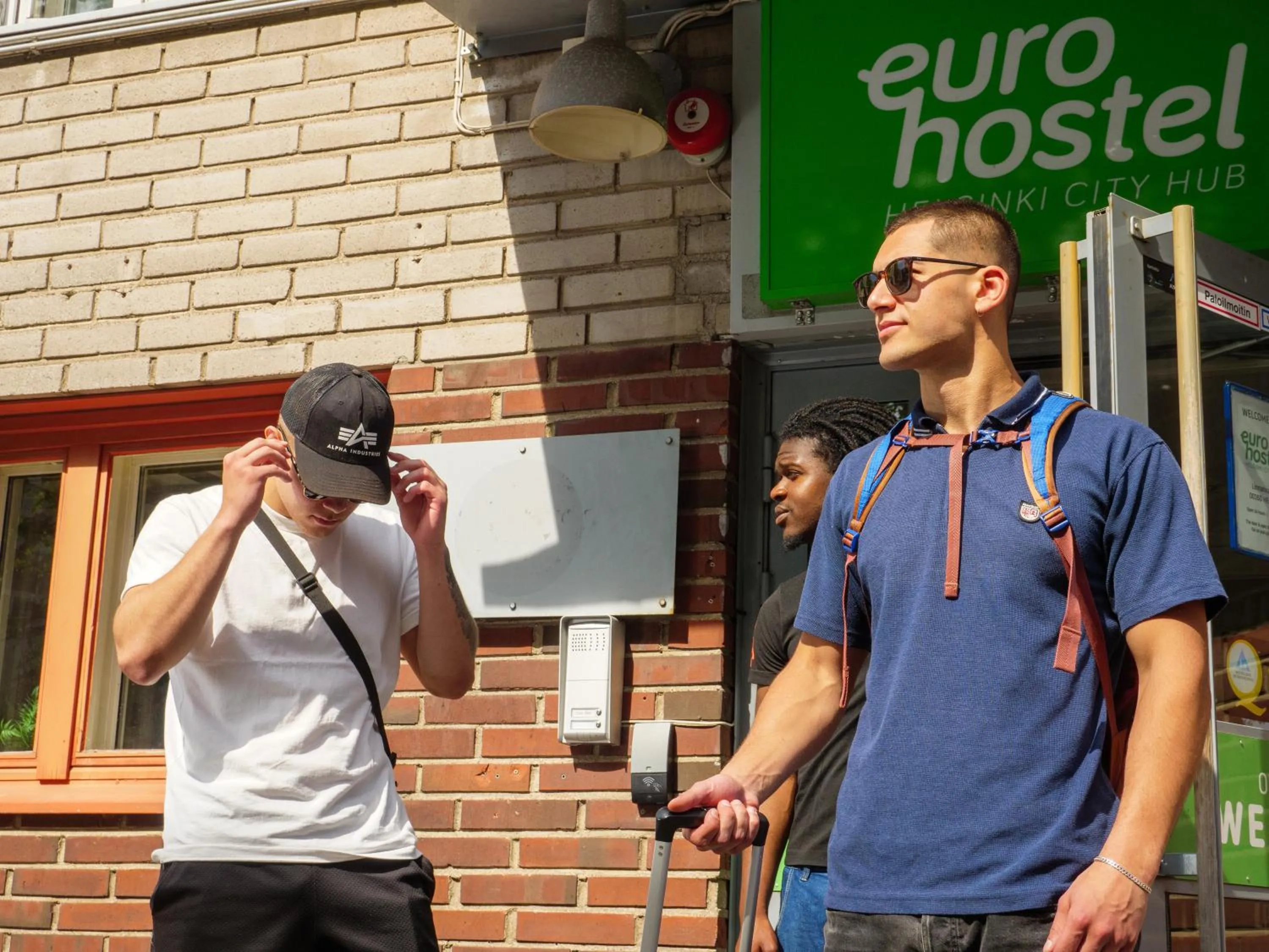 Facade/entrance in Eurohostel