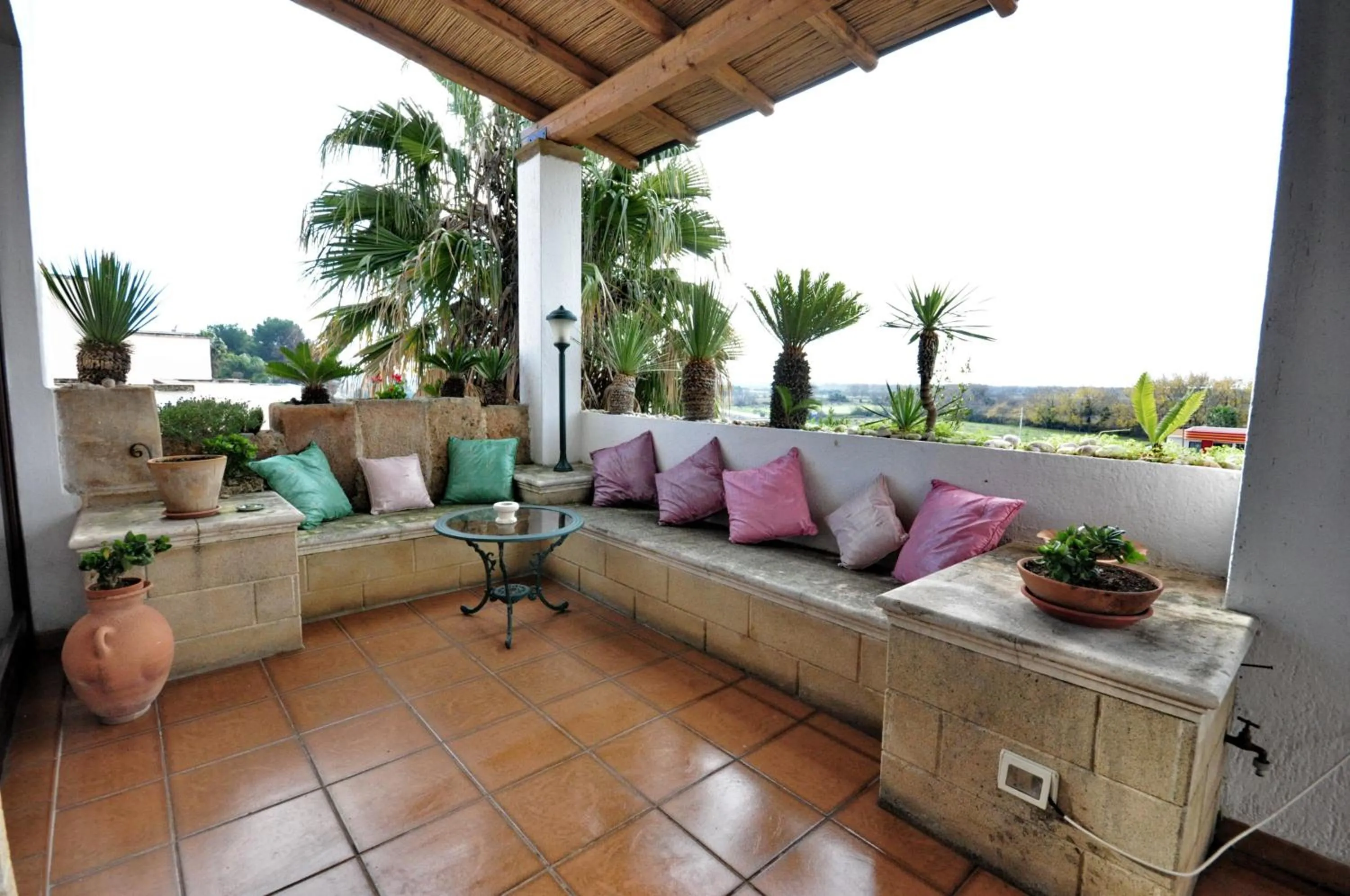 Balcony/Terrace in Felline In Bed&Breakfast Dimora di Charme el Salento