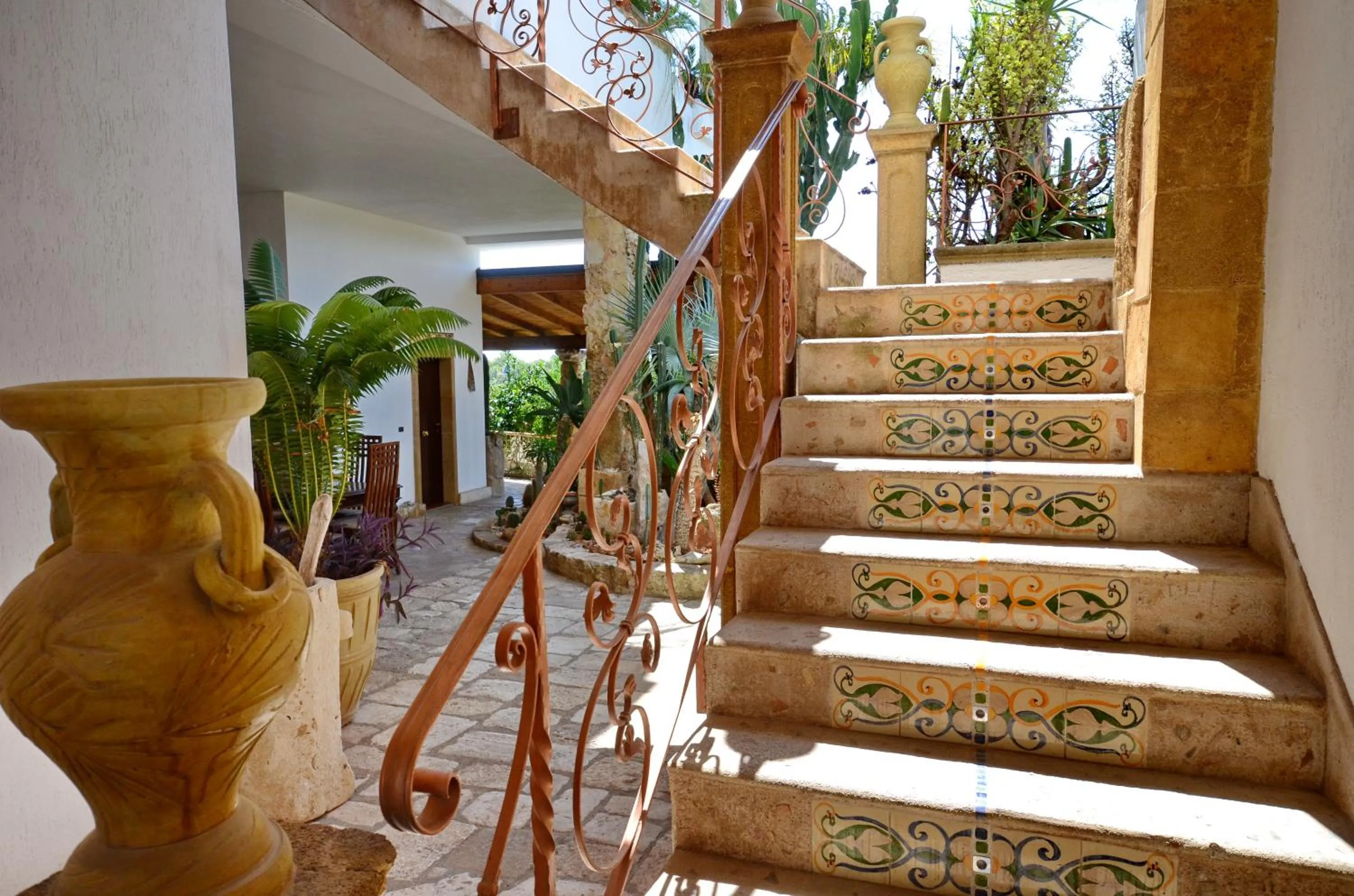 Garden in Felline In Bed&Breakfast Dimora di Charme el Salento