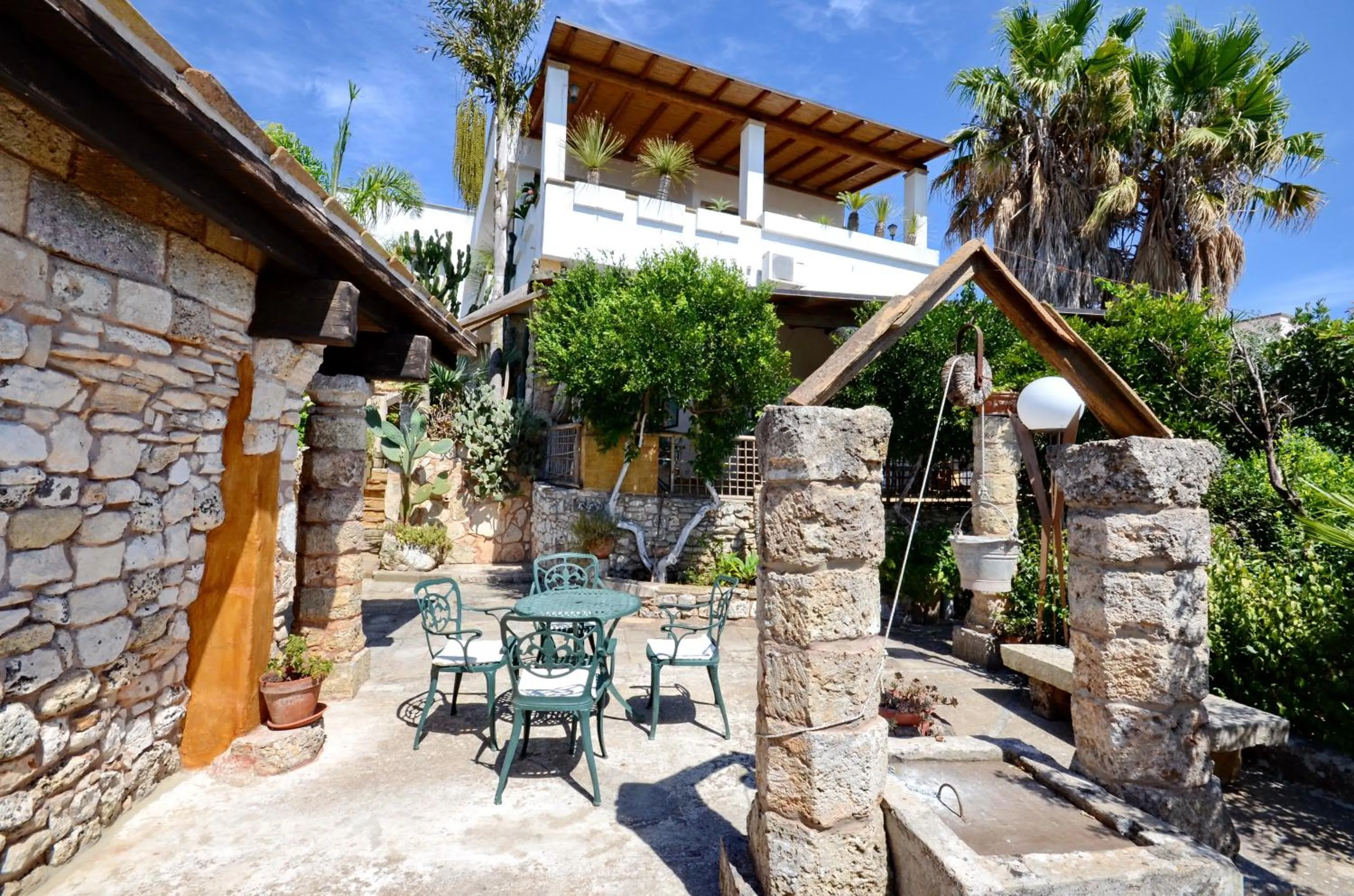 Patio in Felline In Bed&Breakfast Dimora di Charme el Salento
