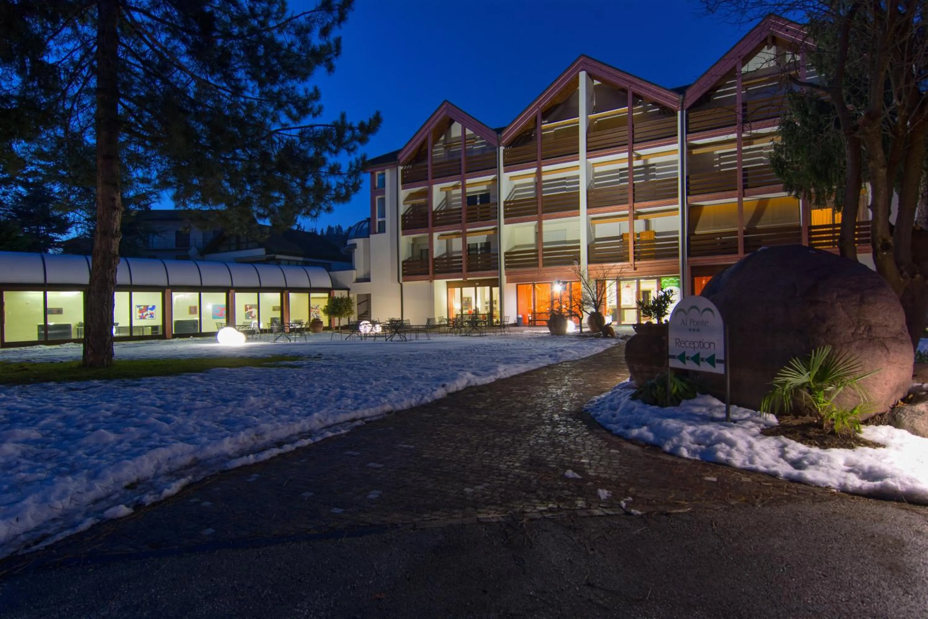 Garden view in Al Ponte Garnì