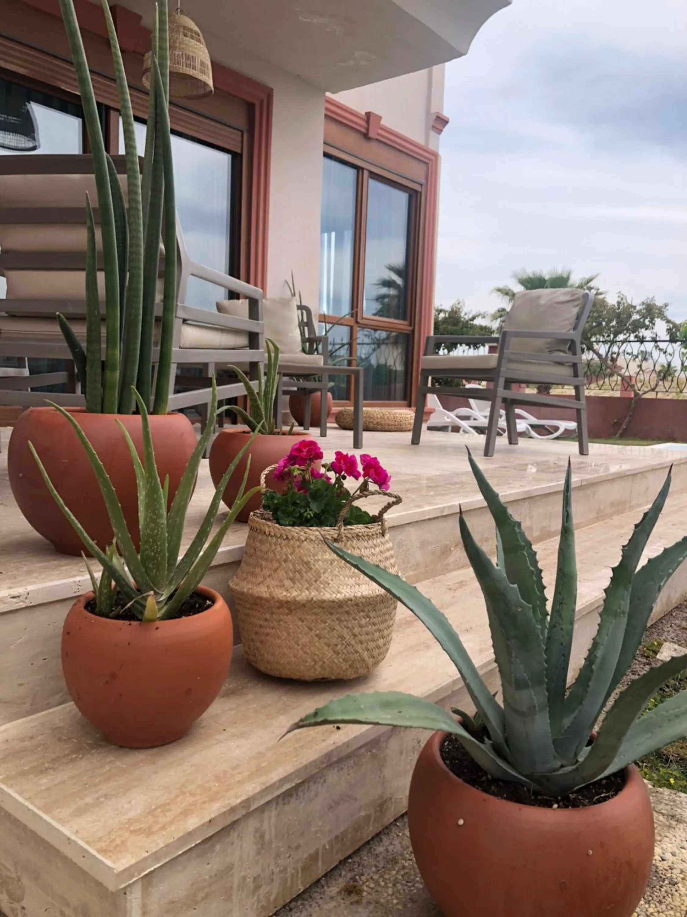 Patio in VISTA Villa