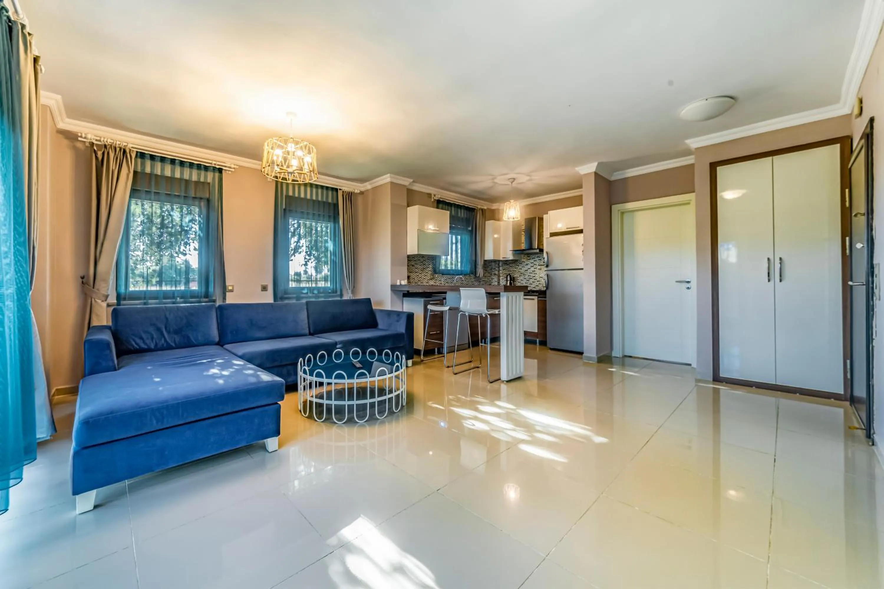 Kitchen or kitchenette in VISTA Villa