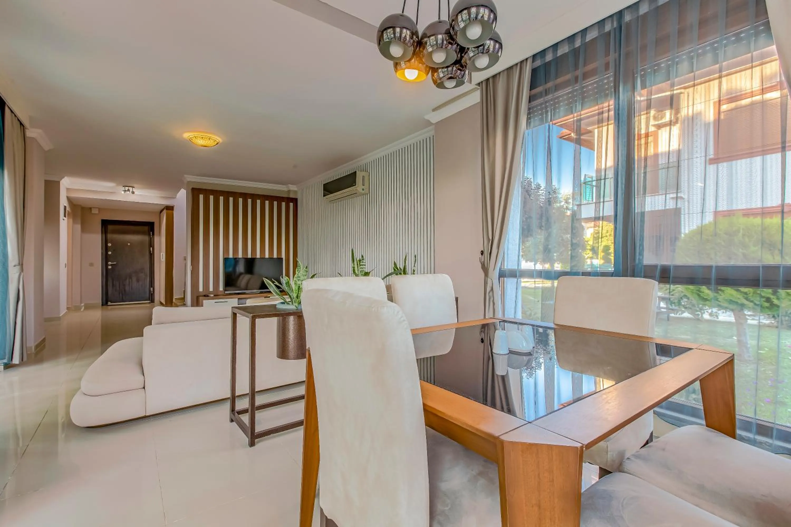 Living room in VISTA Villa