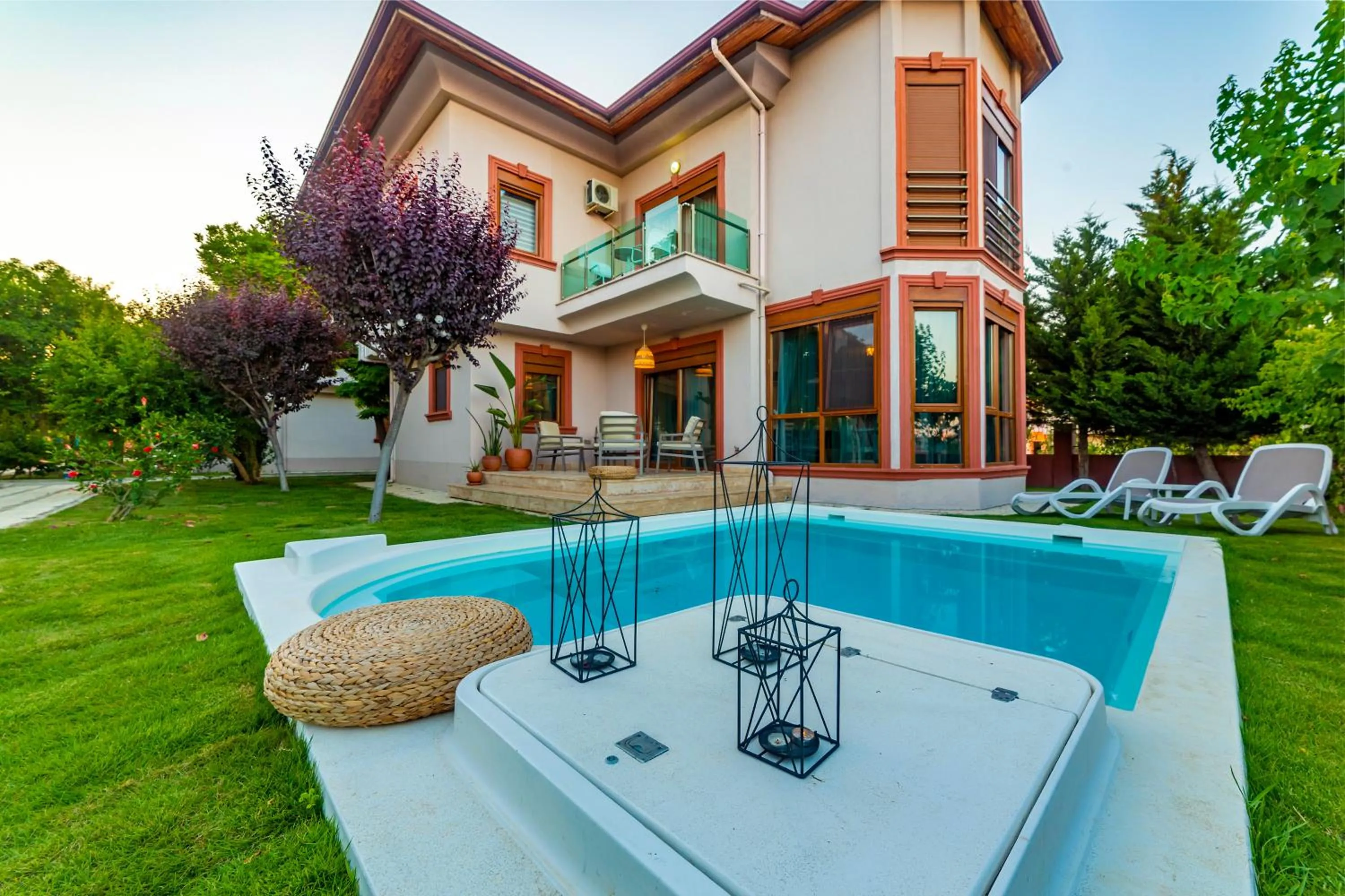 Patio in VISTA Villa