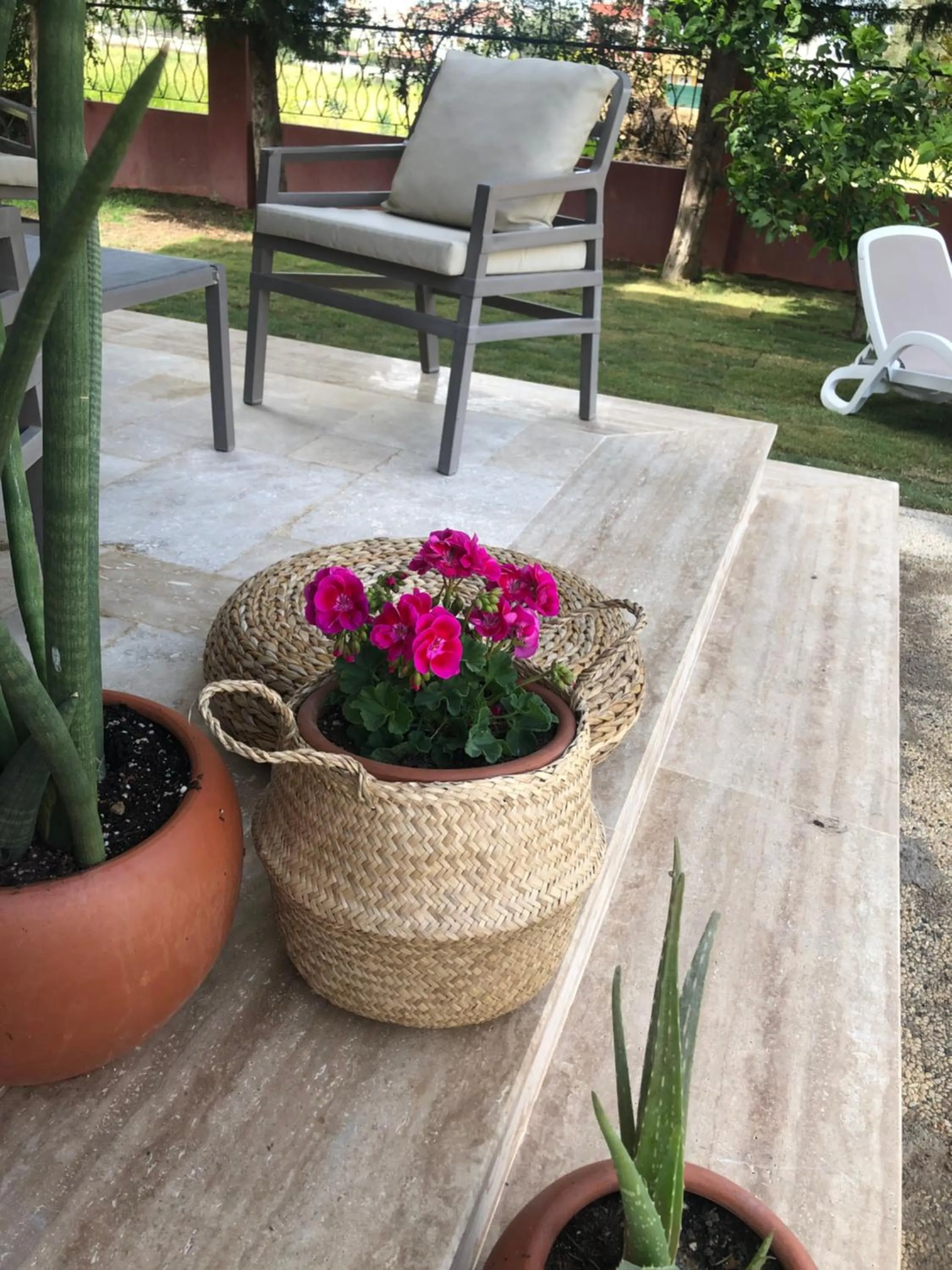 Patio in VISTA Villa