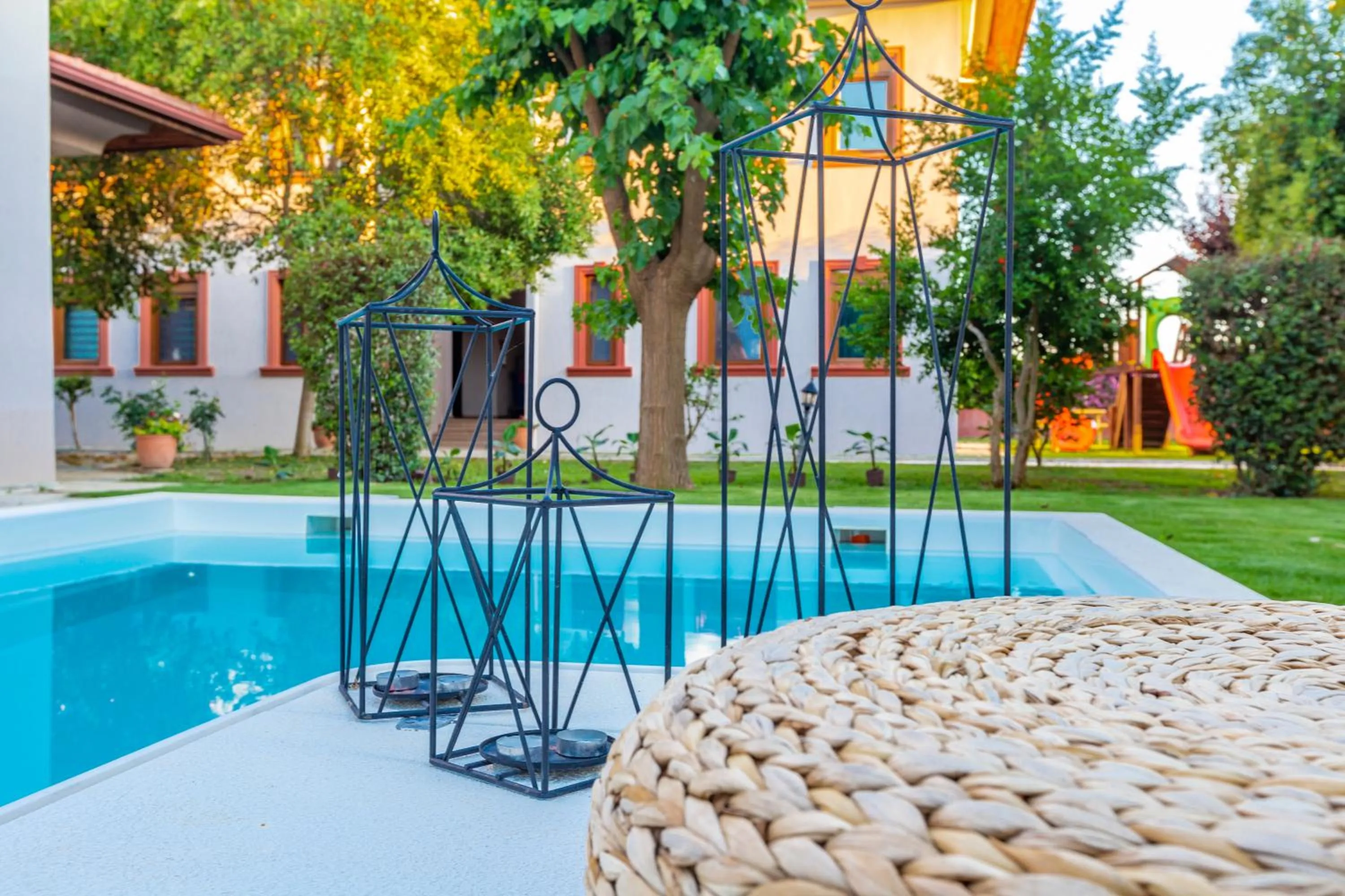 Garden view in VISTA Villa