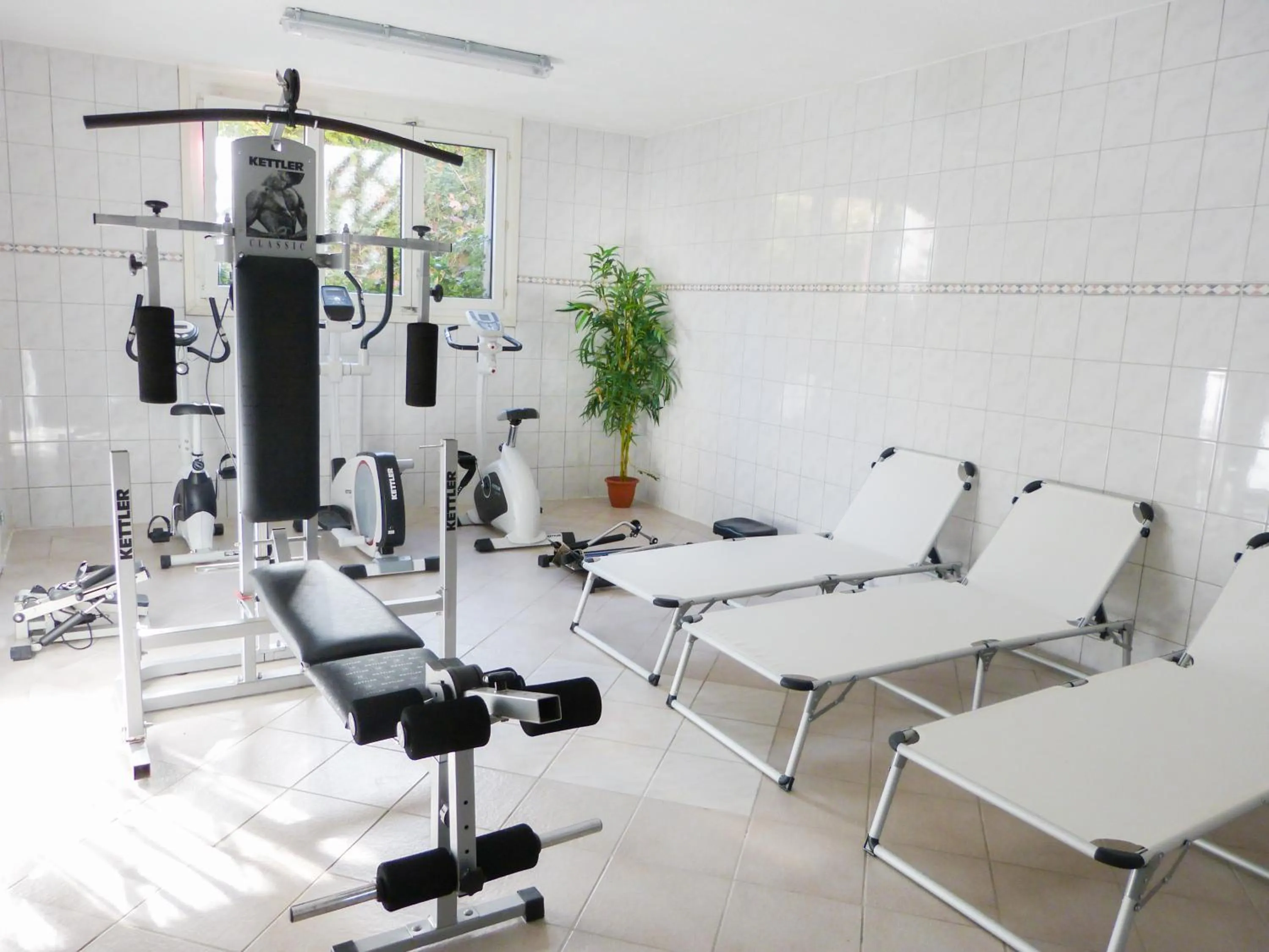 Fitness centre/facilities in Park - Hotel Inseli