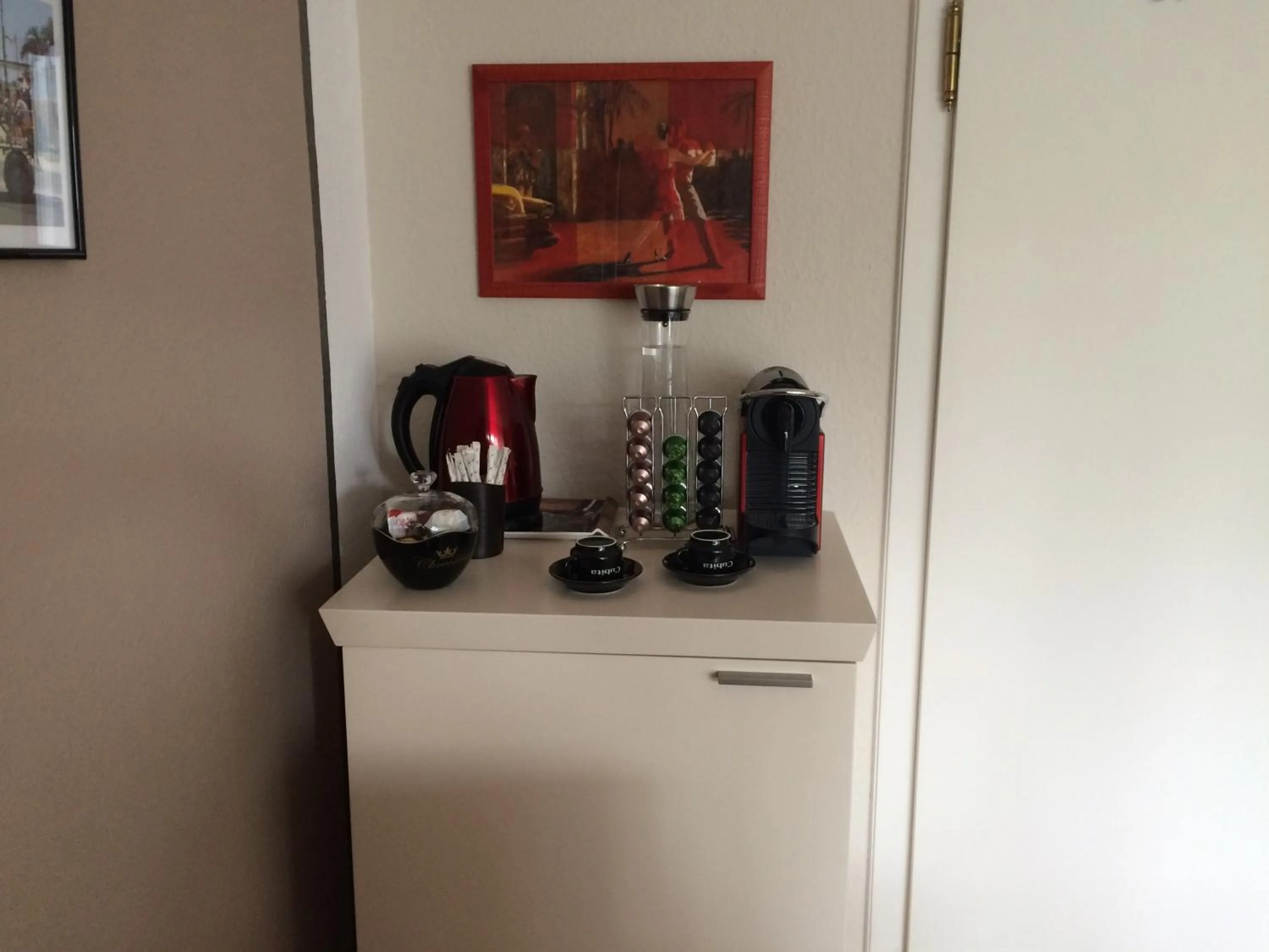 Coffee/tea facilities in BnB Faas