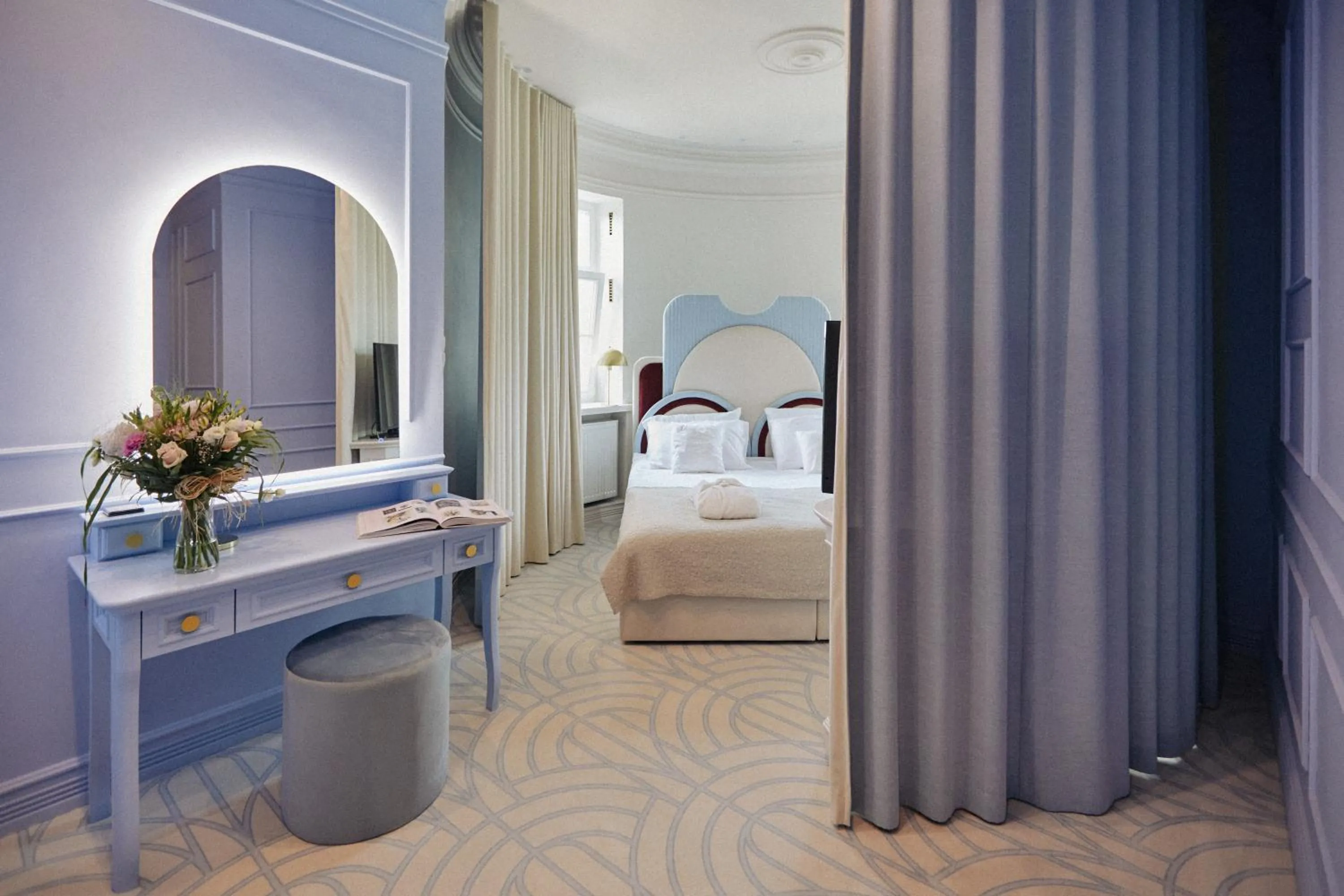 Bed in Zamek Łeba Boutique & Spa