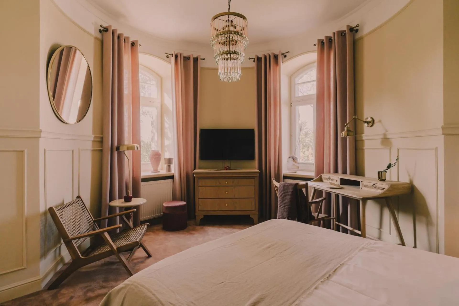 Bed in Zamek Łeba Boutique & Spa