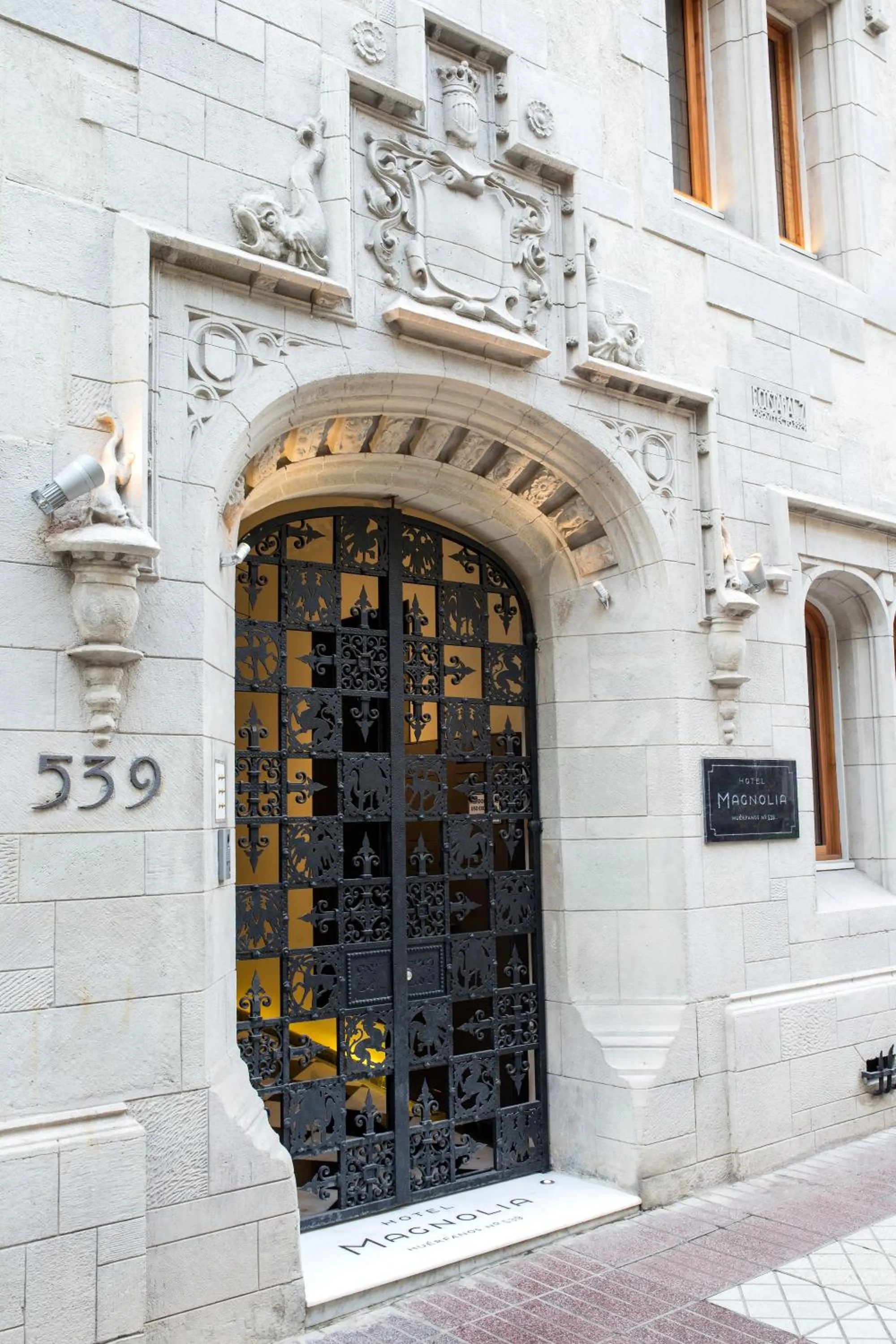 Facade/entrance in Hotel Magnolia Santiago