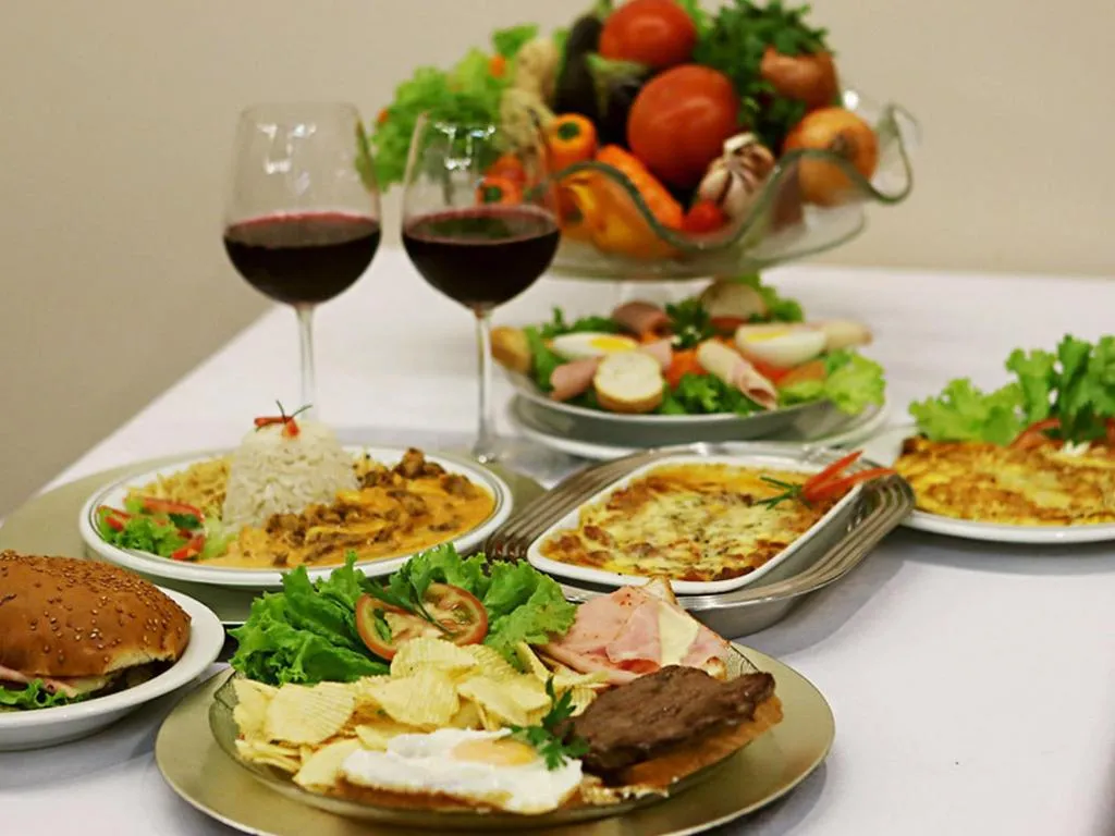 Food close-up in Village Hotel