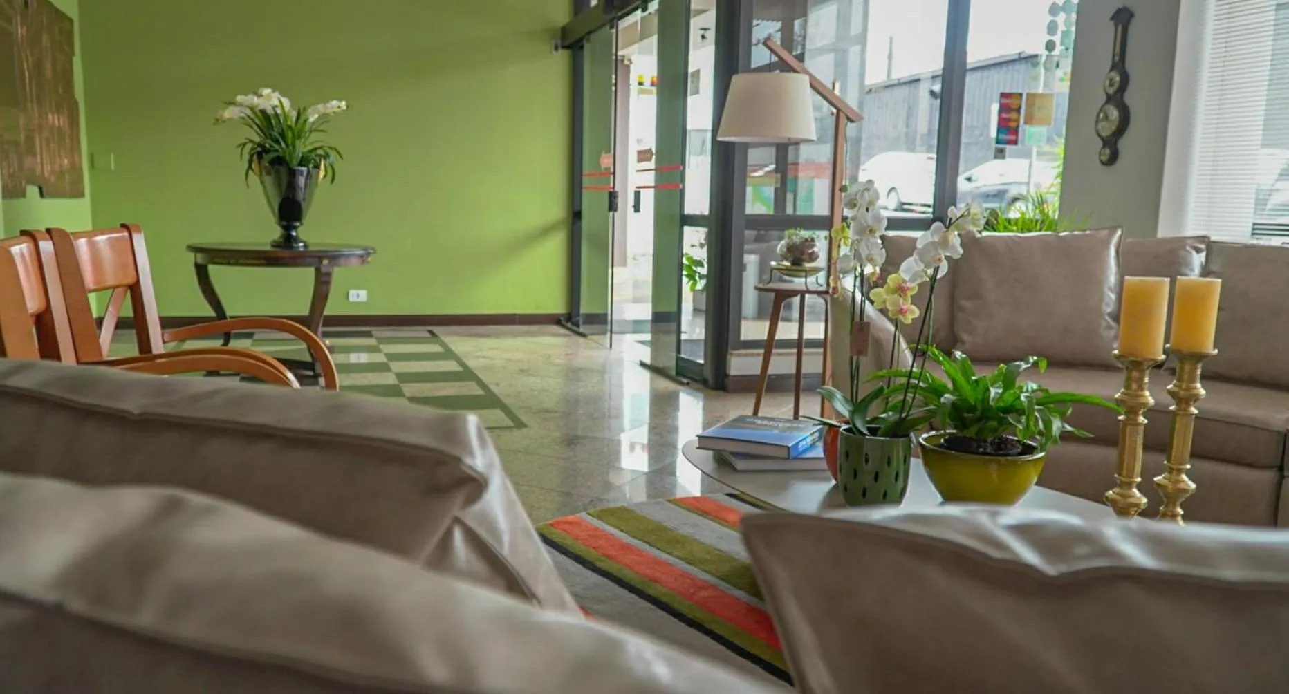 Lobby or reception in Village Hotel